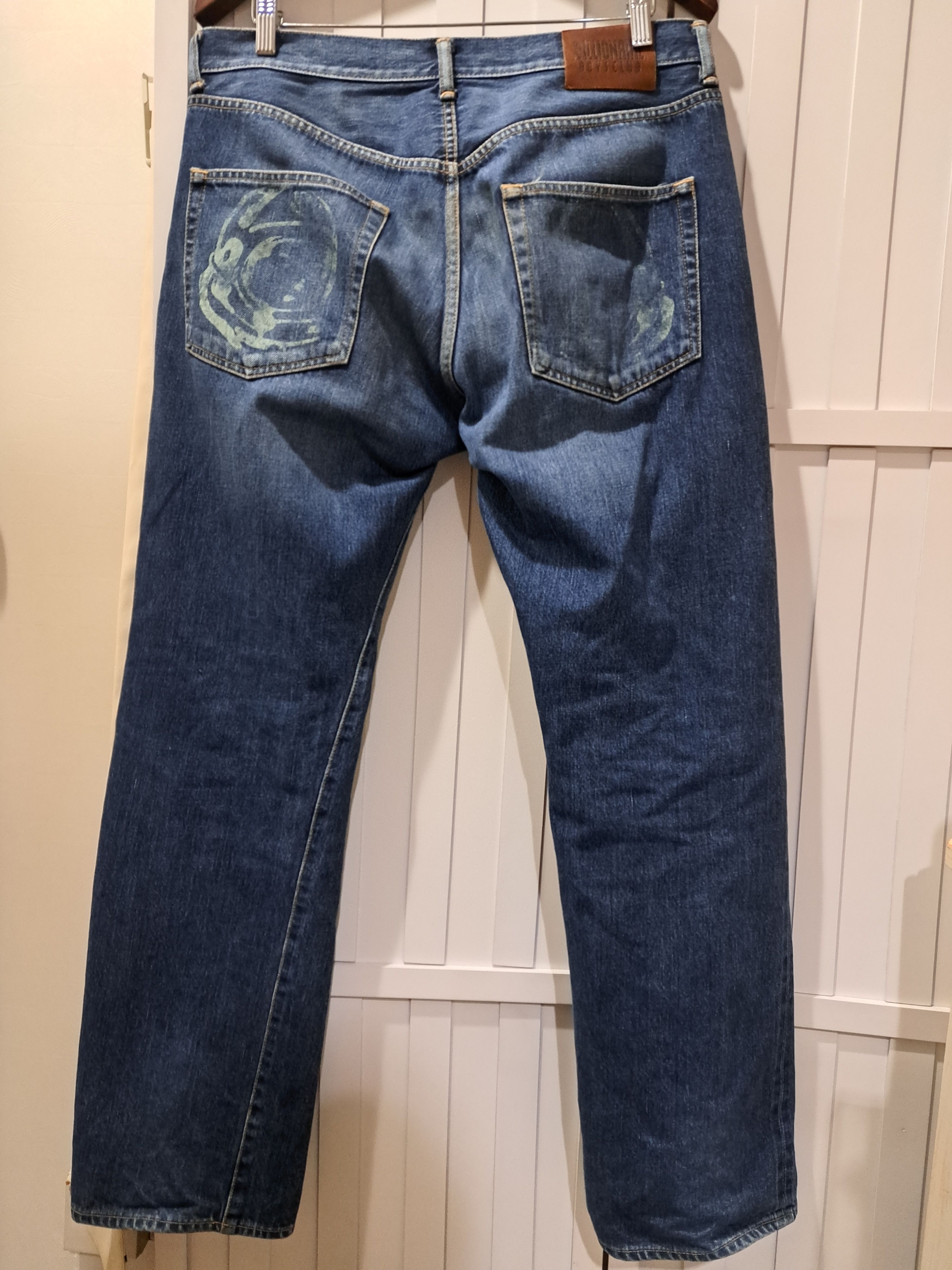 Billionaire Boys Club Vintage Rare OG Ice Cream BBC Running Dog Jeans Size US 34 / EU 50 - 3 Thumbnail