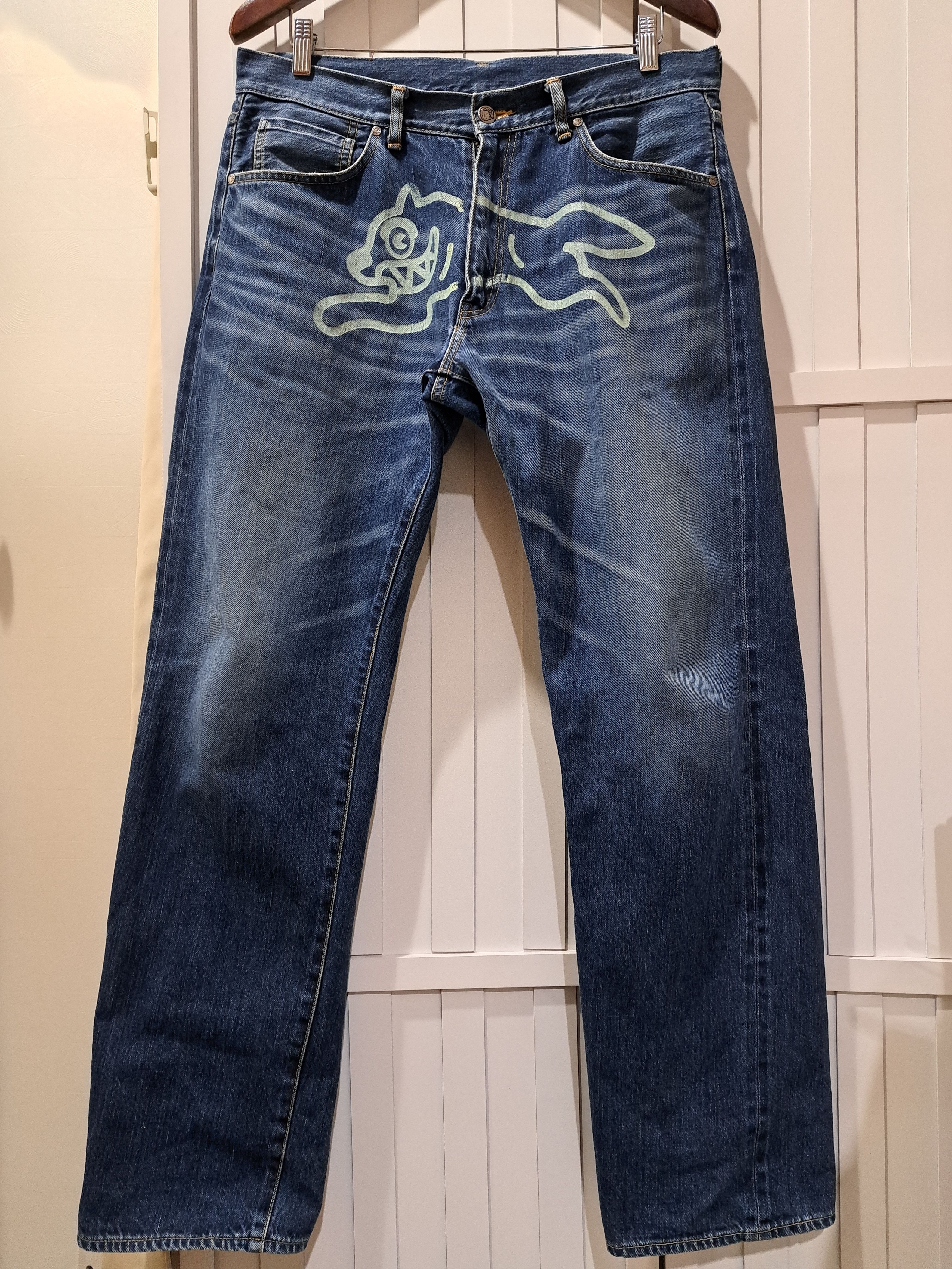 Vintage hotsell Billionaire Boys Club Icecream Running Dog Jeans Made In Japan