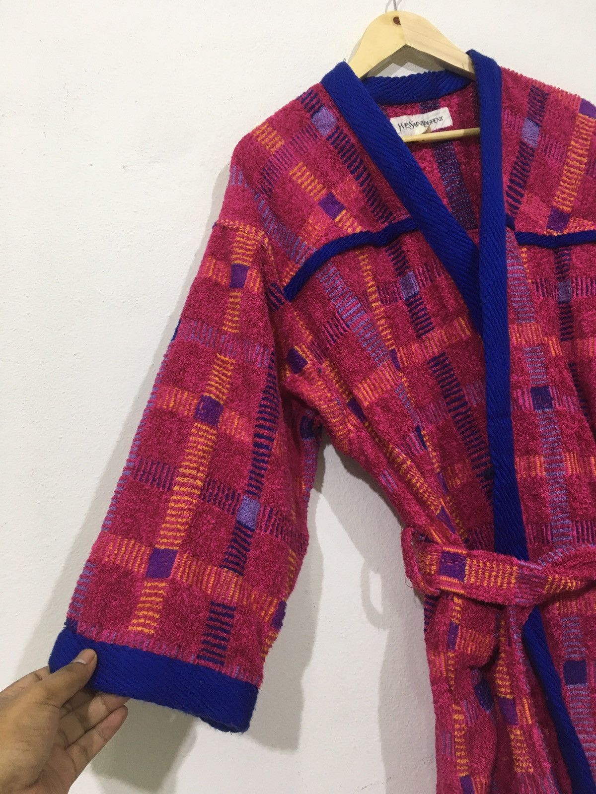 Designer × Vintage × Yves Saint Laurent Vintage Yvest Saint Laurent Bathrobe Jacket Size M / US 6-8 / IT 42-44 - 2 Thumbnail