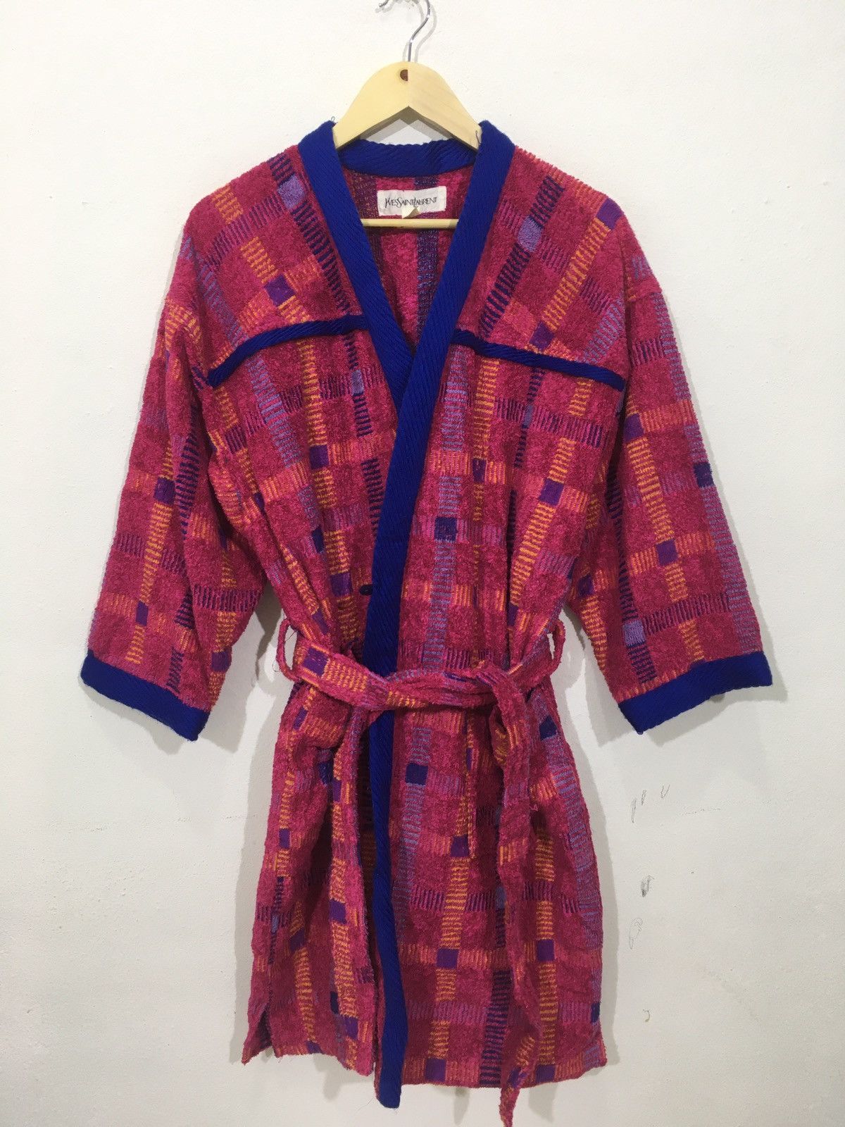 Designer × Vintage × Yves Saint Laurent Vintage Yvest Saint Laurent Bathrobe Jacket Size M / US 6-8 / IT 42-44 - 1 Thumbnail