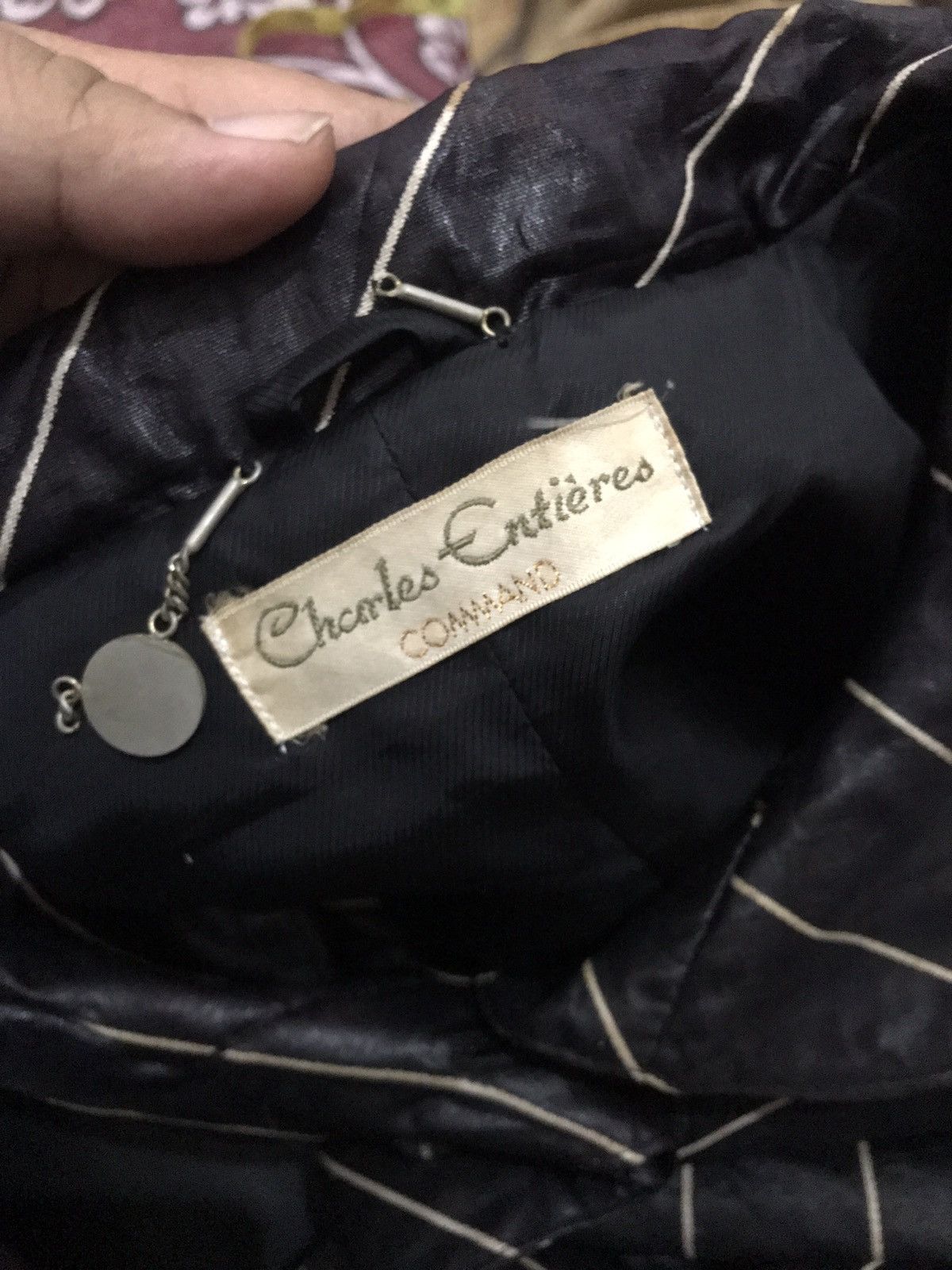 Japanese Brand × Vintage Charles Entieres Very Rare Luxury Trench Coat Size US L / EU 52-54 / 3 - 12 Thumbnail