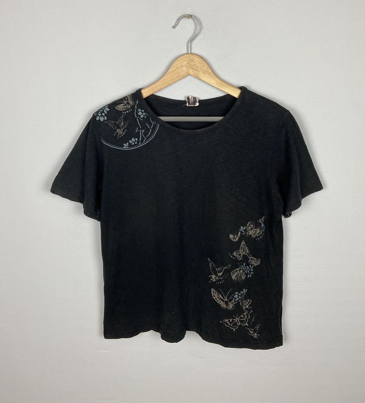 Japanese Brand × Other Butterflies Sukajan Japanese Brand Tee Size XS / US 0-2 / IT 36-38 - 1 Thumbnail