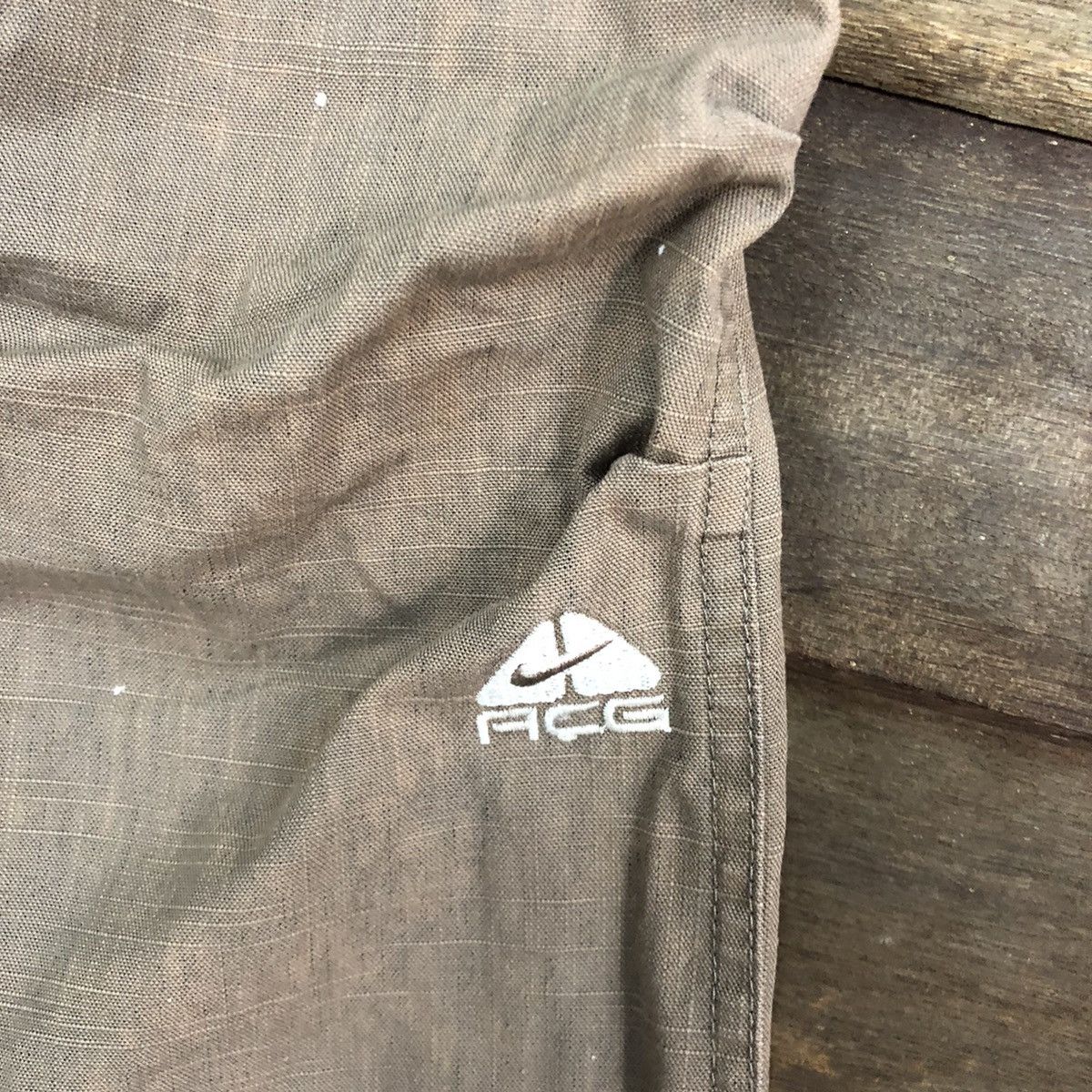 Nike ACG D Nike ACG Brown Multipocket Tactical Cargo Pants #C1131 Size US 27 - 7 Thumbnail