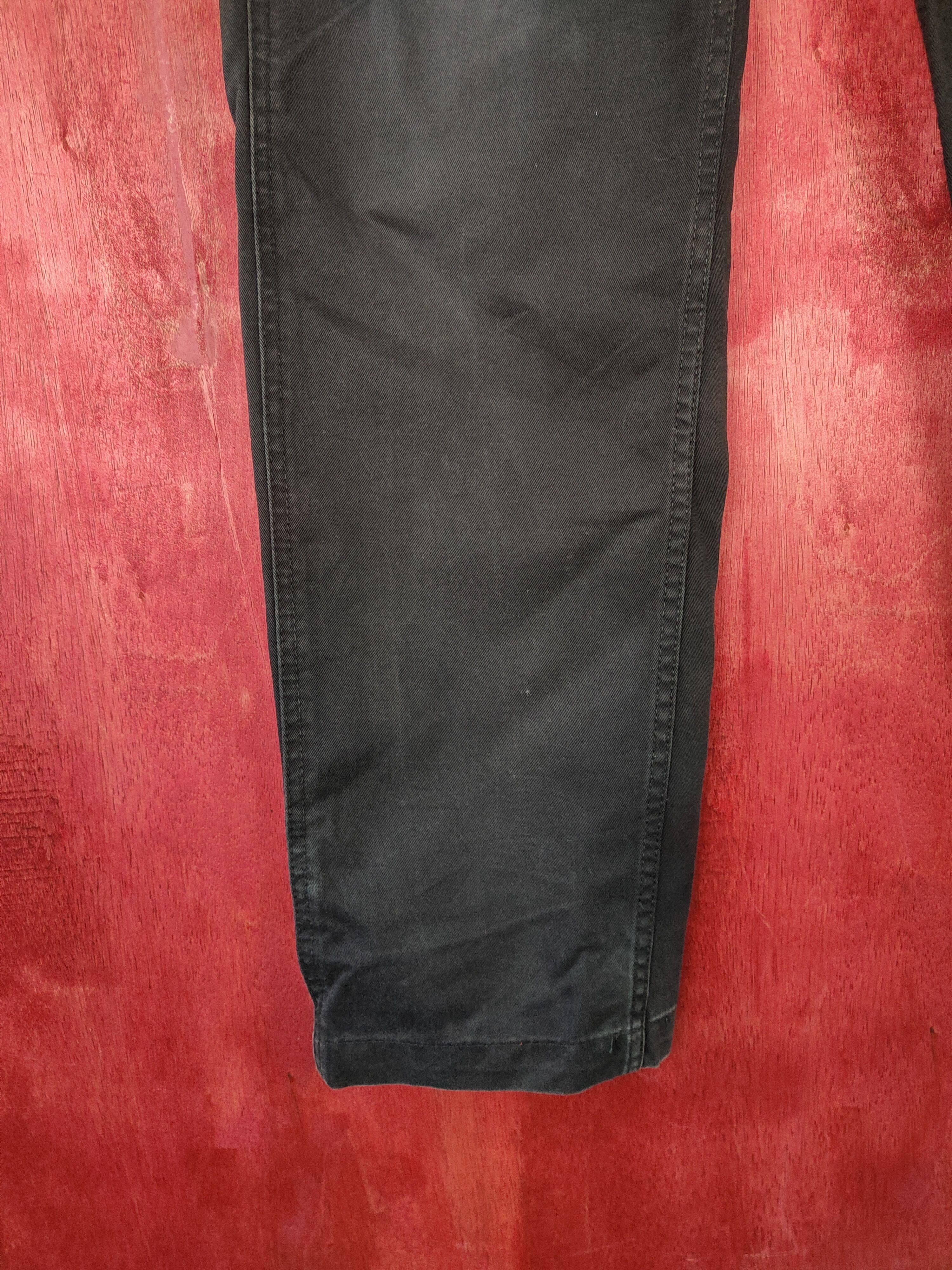 Faded Glory Anchor faded Black casual cargo Pants #4870 Size US 30 / EU 46 - 4 Thumbnail