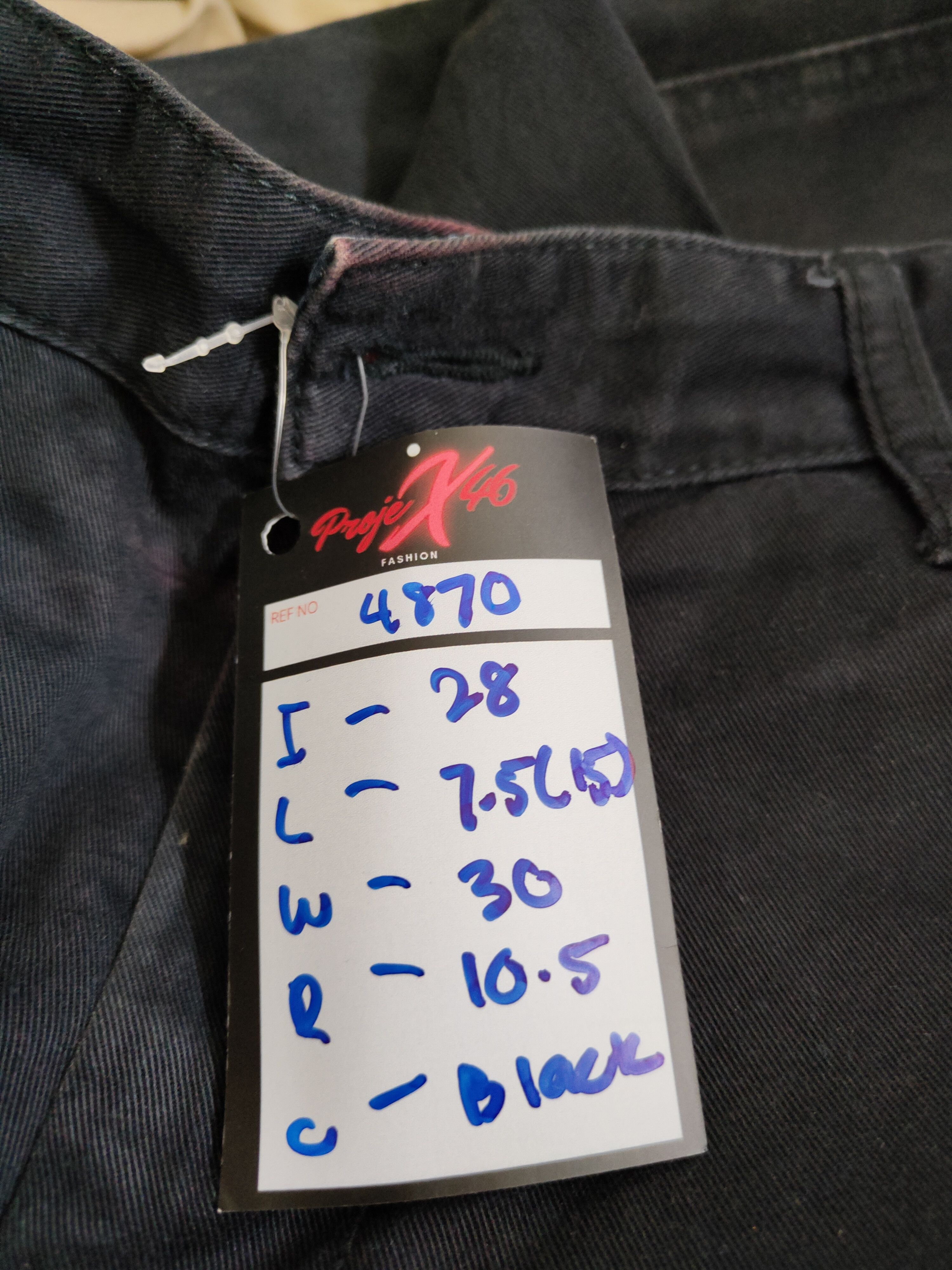 Faded Glory Anchor faded Black casual cargo Pants #4870 Size US 30 / EU 46 - 15 Thumbnail