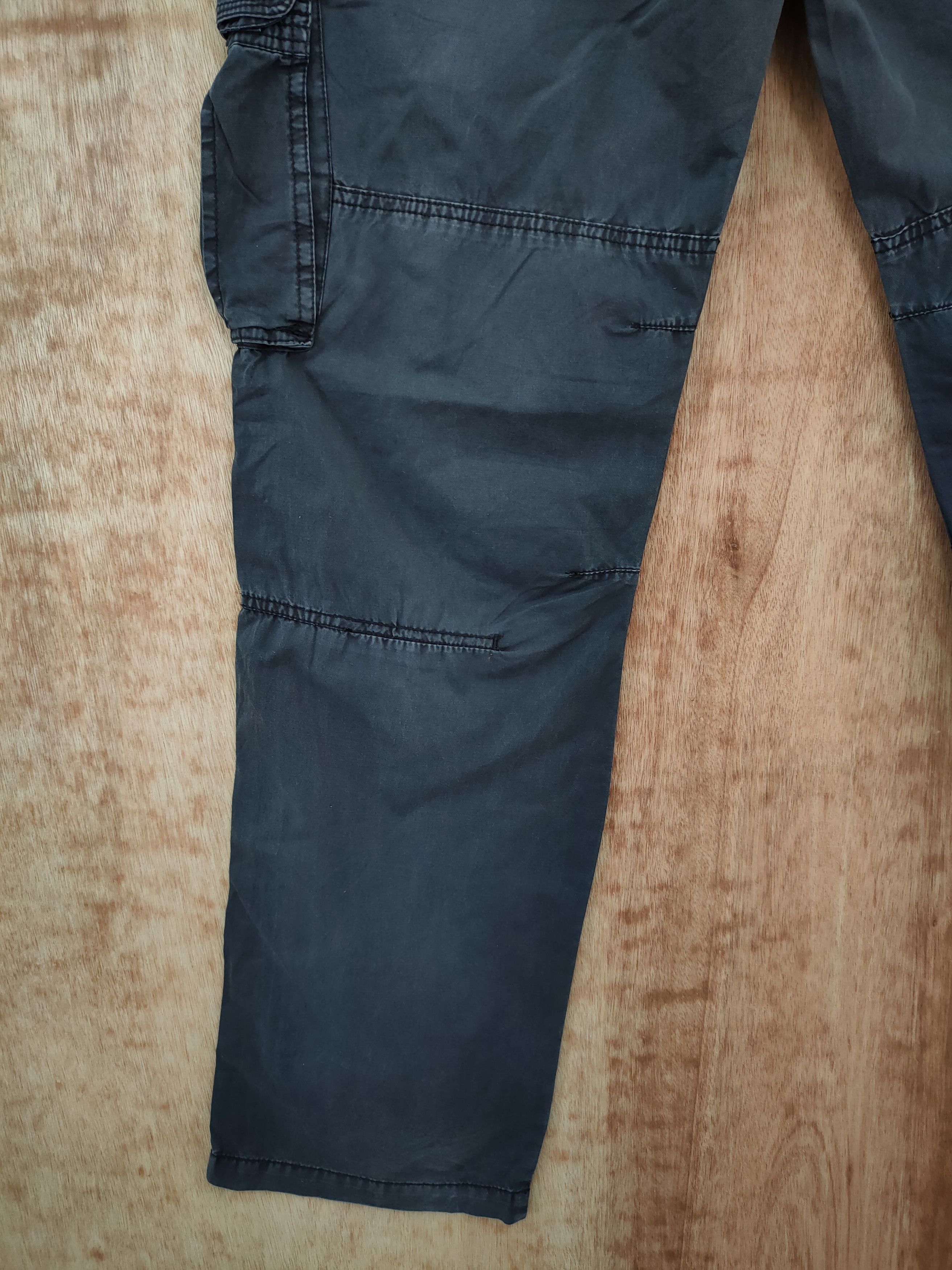 Japanese Brand DLL Jeanswest japan black multipocket cargo pants #46-135DL Size US 32 / EU 48 - 7 Thumbnail