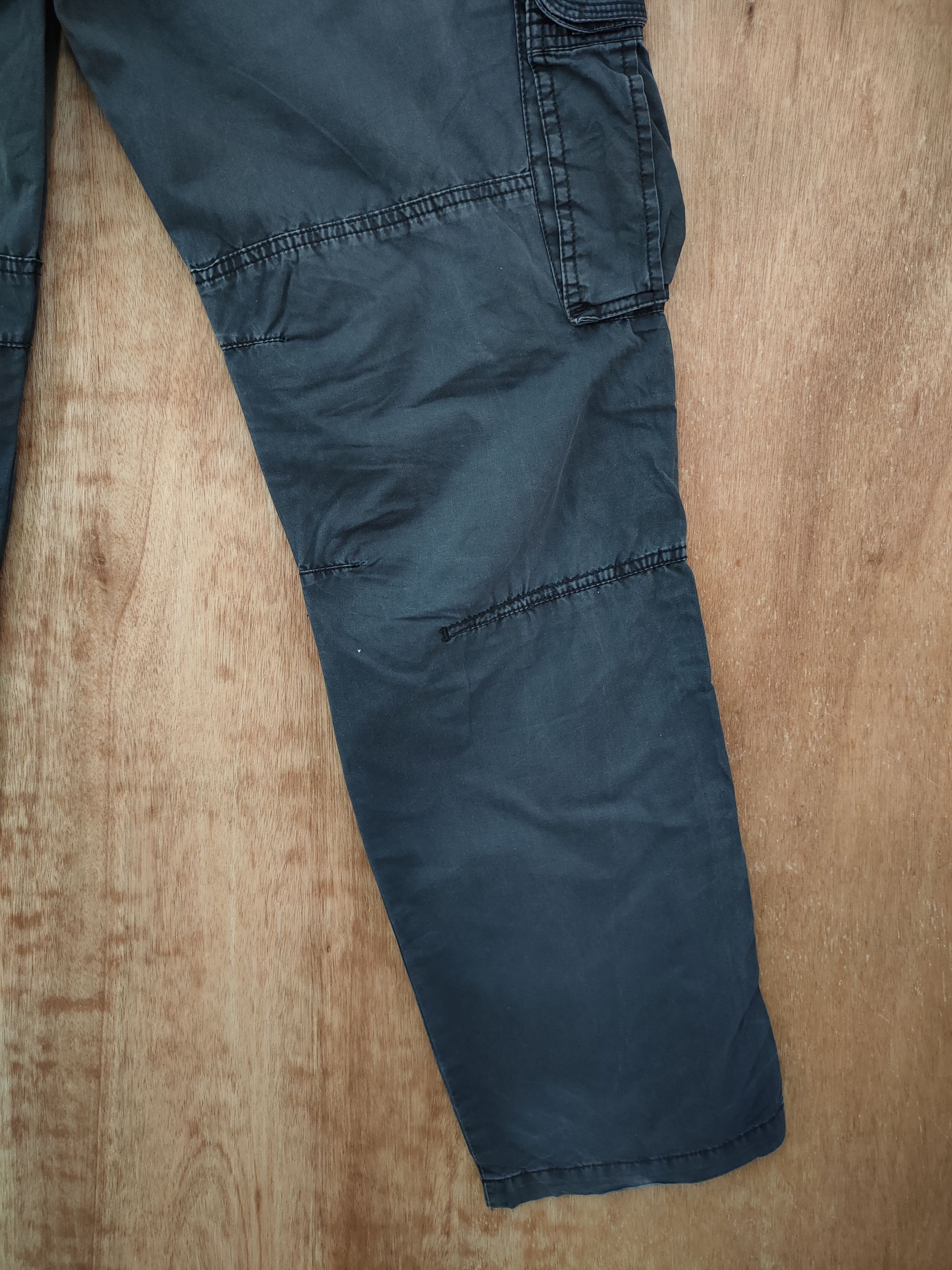 Japanese Brand DLL Jeanswest japan black multipocket cargo pants #46-135DL Size US 32 / EU 48 - 8 Thumbnail