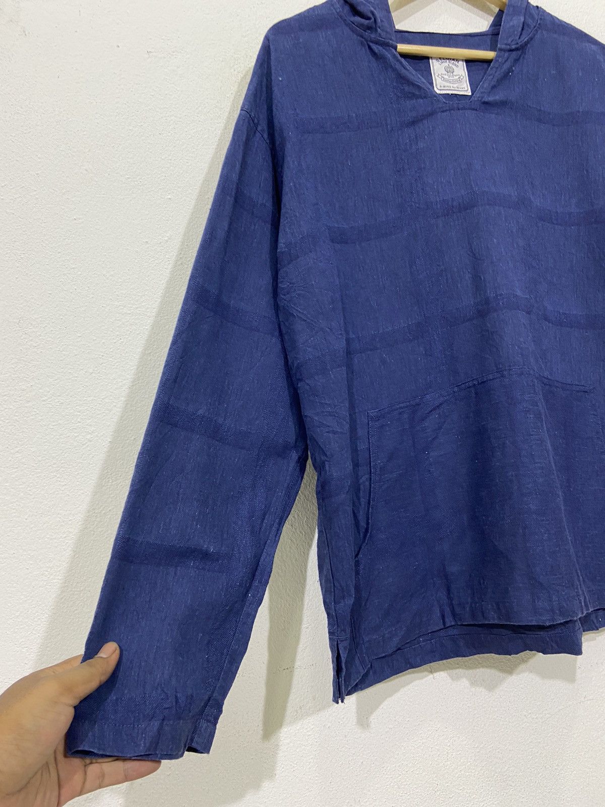 Beams Plus × Japanese Brand B:Ming Beams Japanese Belgian Linen Blend Workwear Jacket Size US L / EU 52-54 / 3 - 2 Thumbnail