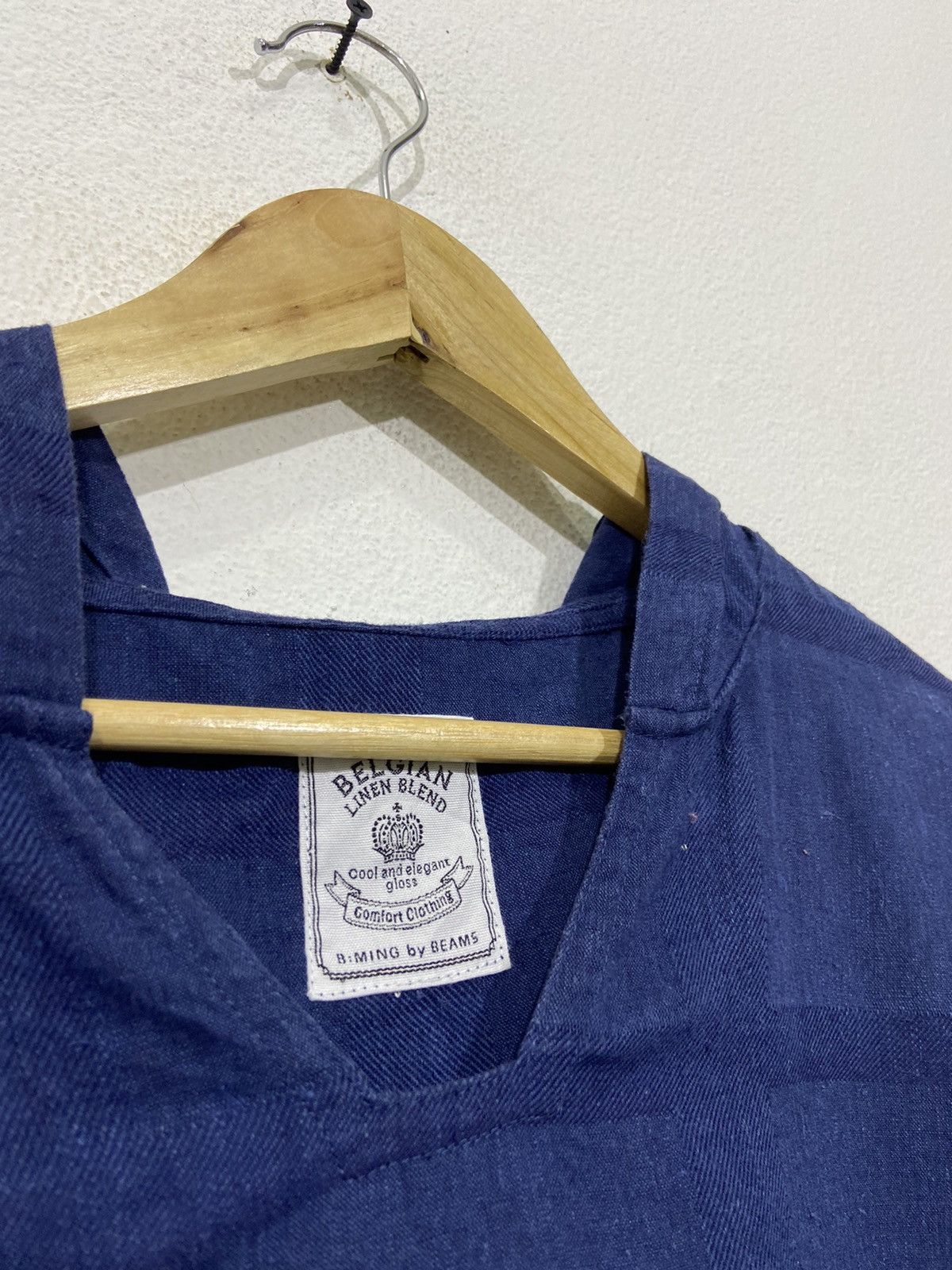 Beams Plus × Japanese Brand B:Ming Beams Japanese Belgian Linen Blend Workwear Jacket Size US L / EU 52-54 / 3 - 5 Thumbnail