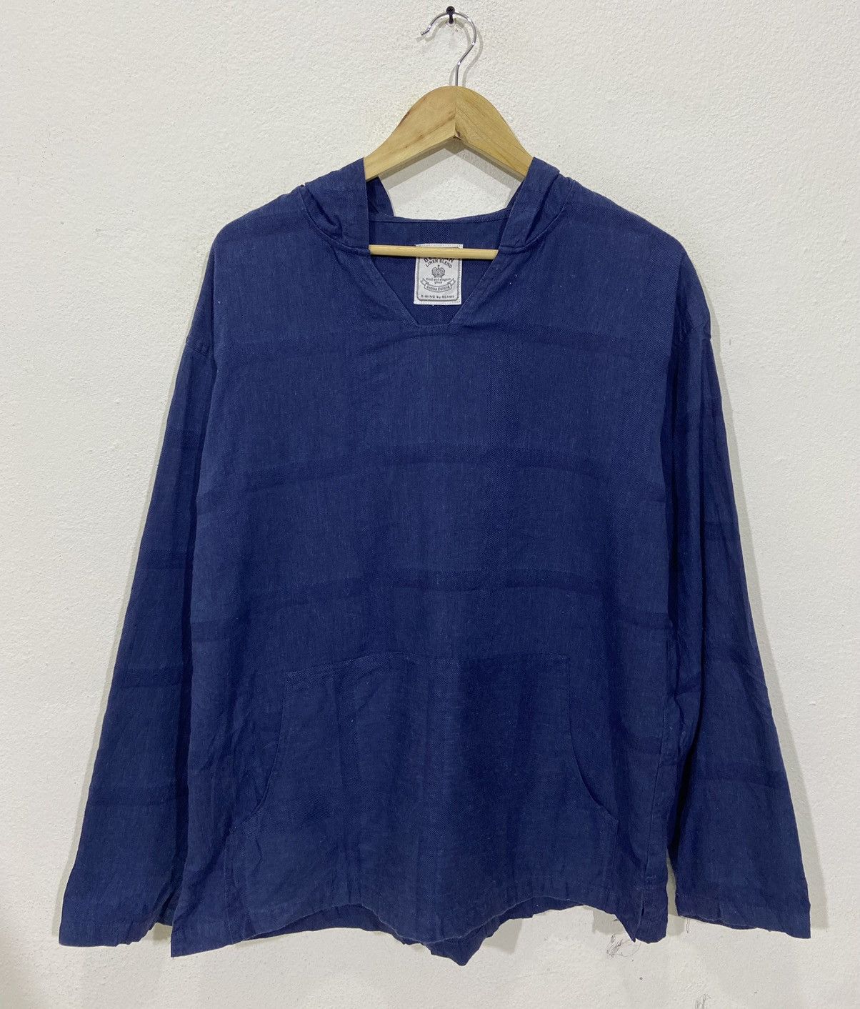 Beams Plus × Japanese Brand B:Ming Beams Japanese Belgian Linen Blend Workwear Jacket Size US L / EU 52-54 / 3 - 1 Thumbnail