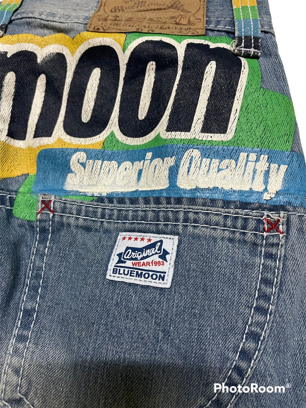 Designer × Japanese Brand Blue Moon Blue Jeans Size US 31 - 8 Thumbnail