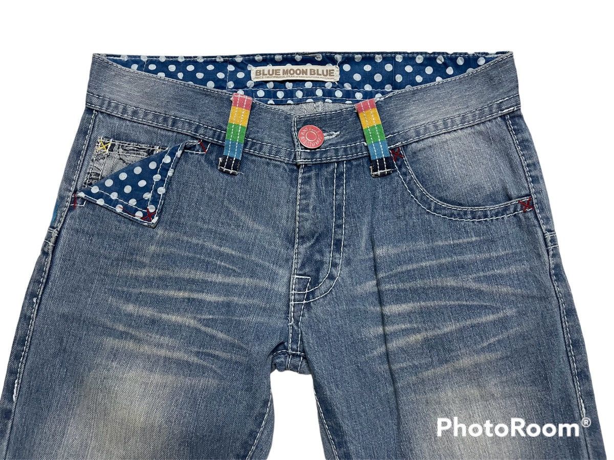 Designer × Japanese Brand Blue Moon Blue Jeans Size US 31 - 3 Thumbnail