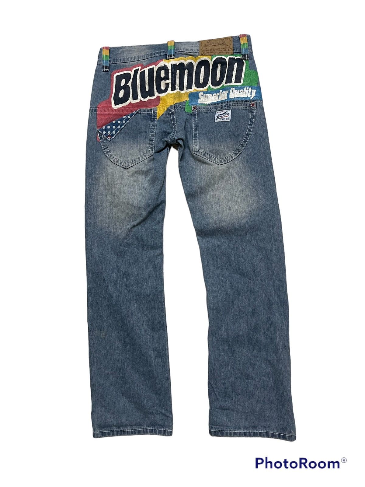 Designer × Japanese Brand Blue Moon Blue Jeans Size US 31 - 1 Thumbnail
