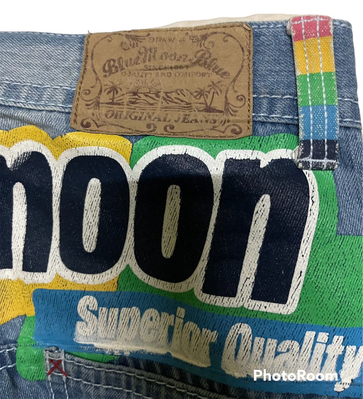 Designer × Japanese Brand Blue Moon Blue Jeans Size US 31 - 9 Thumbnail