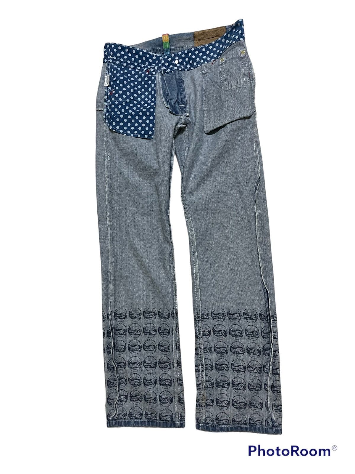Designer × Japanese Brand Blue Moon Blue Jeans Size US 31 - 11 Thumbnail
