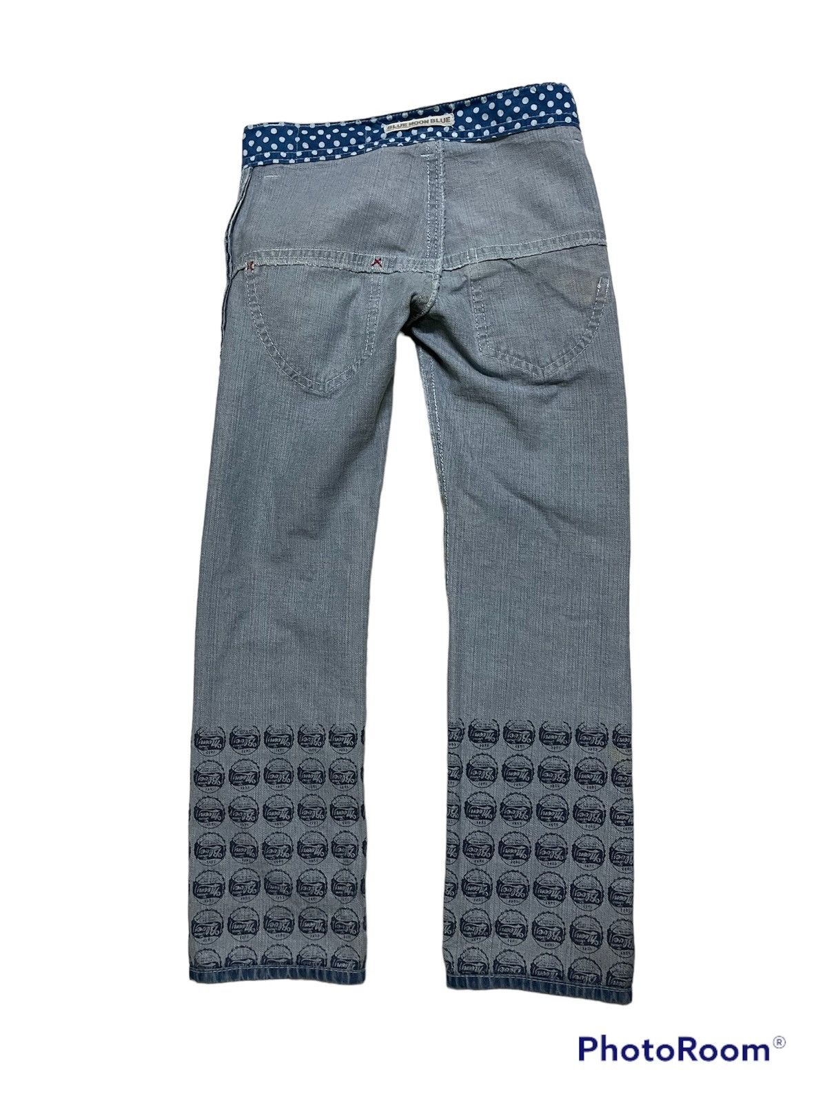 Designer × Japanese Brand Blue Moon Blue Jeans Size US 31 - 12 Thumbnail