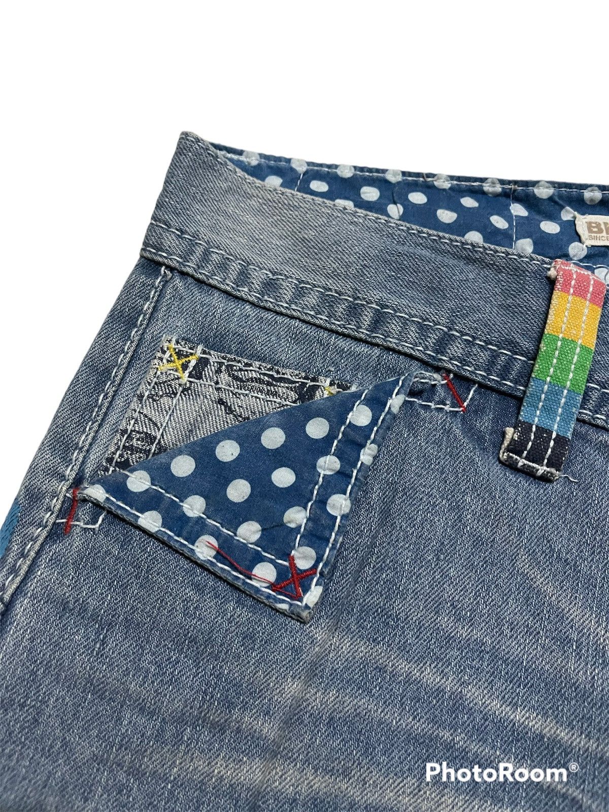 Designer × Japanese Brand Blue Moon Blue Jeans Size US 31 - 5 Thumbnail