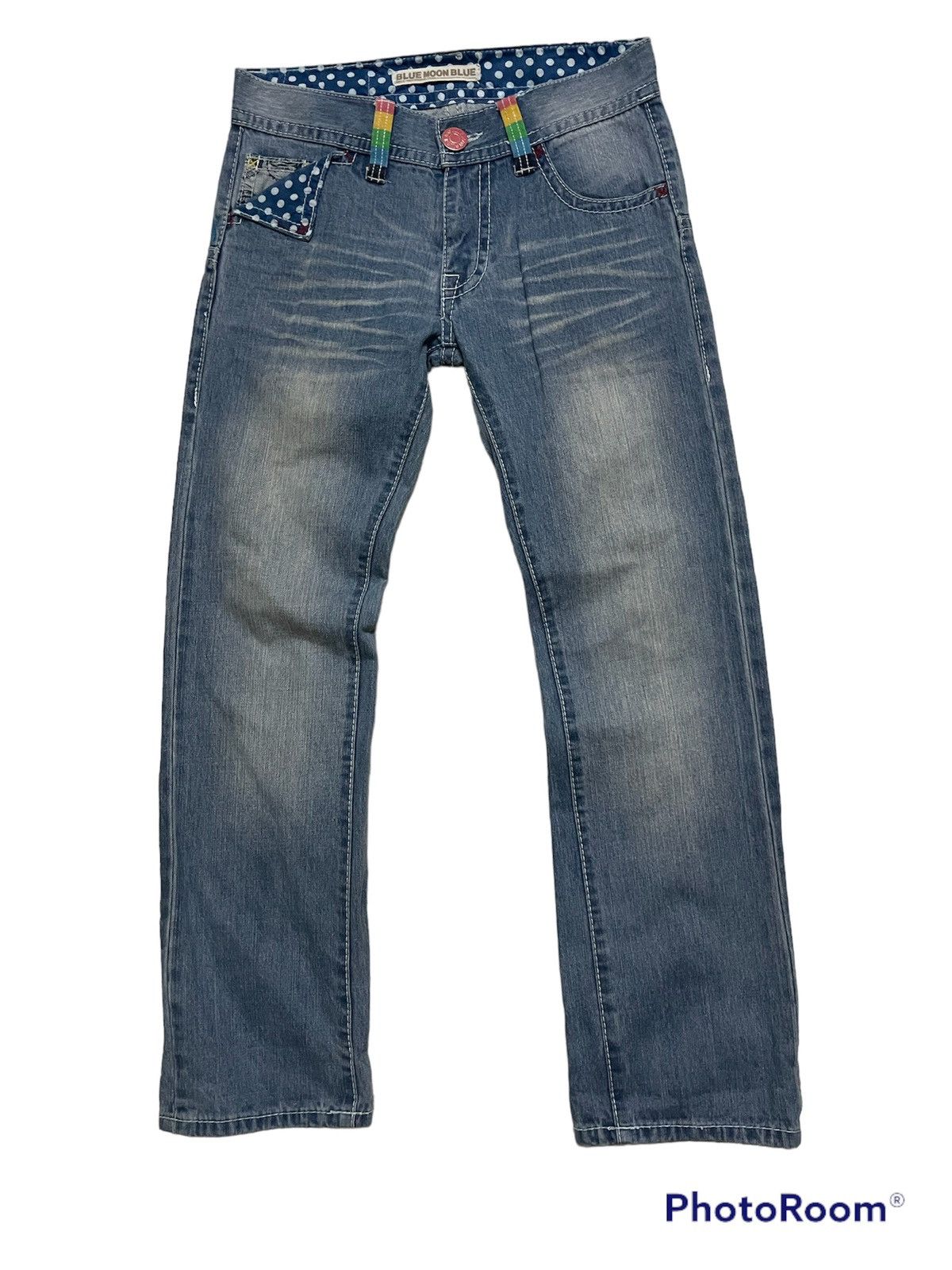 Designer × Japanese Brand Blue Moon Blue Jeans Size US 31 - 2 Thumbnail