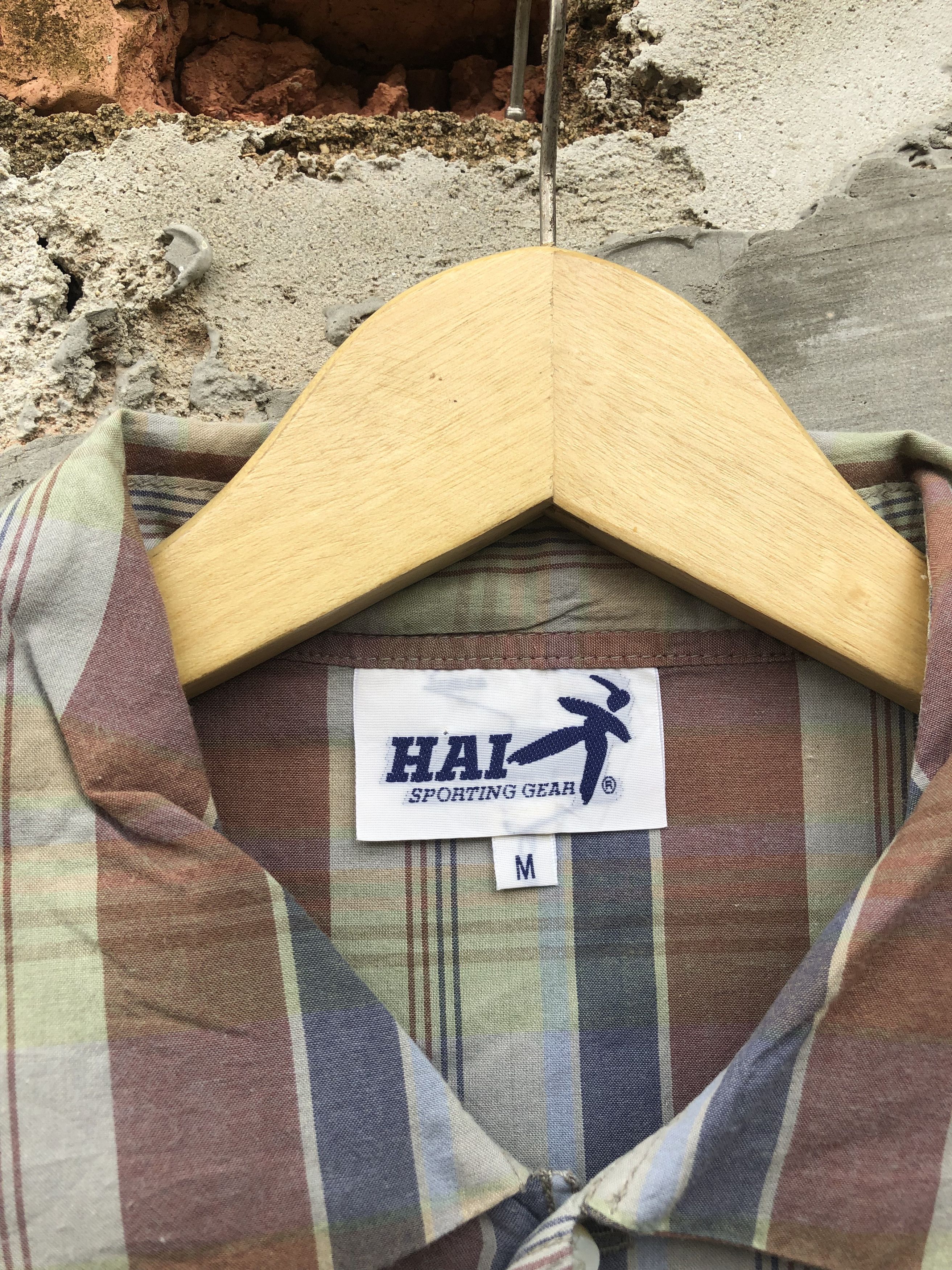 Issey Miyake Hai sporting gear patchwork plaid shirt by issey miyake Size US M / EU 48-50 / 2 - 4 Thumbnail