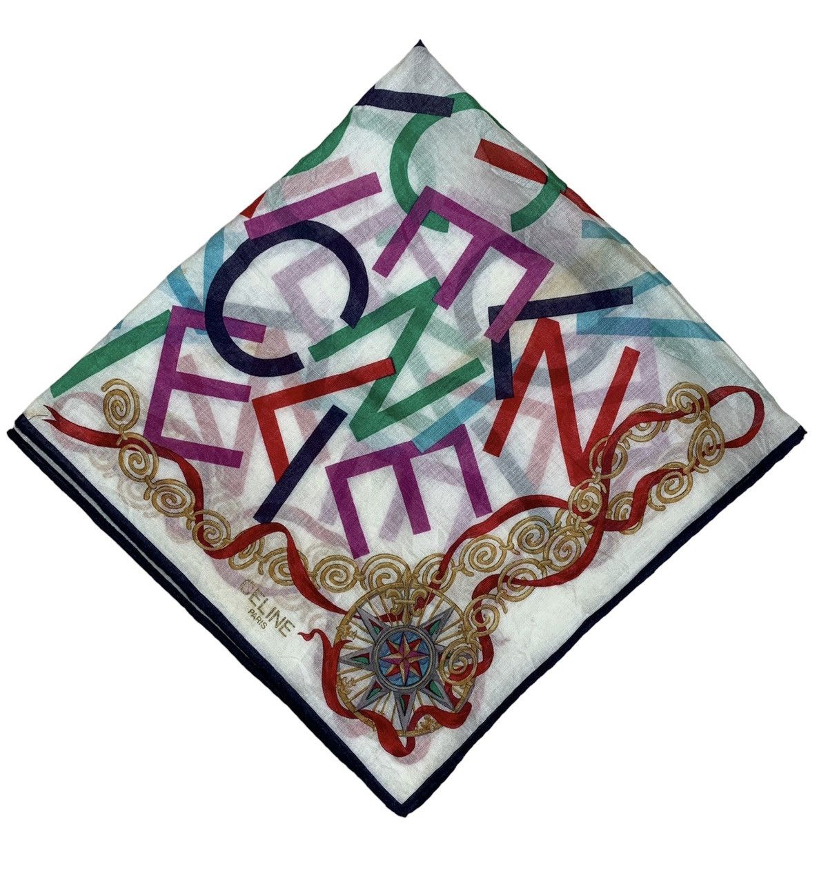 Designer Celine Handkerchief Pocketsquares Size ONE SIZE - 1 Thumbnail