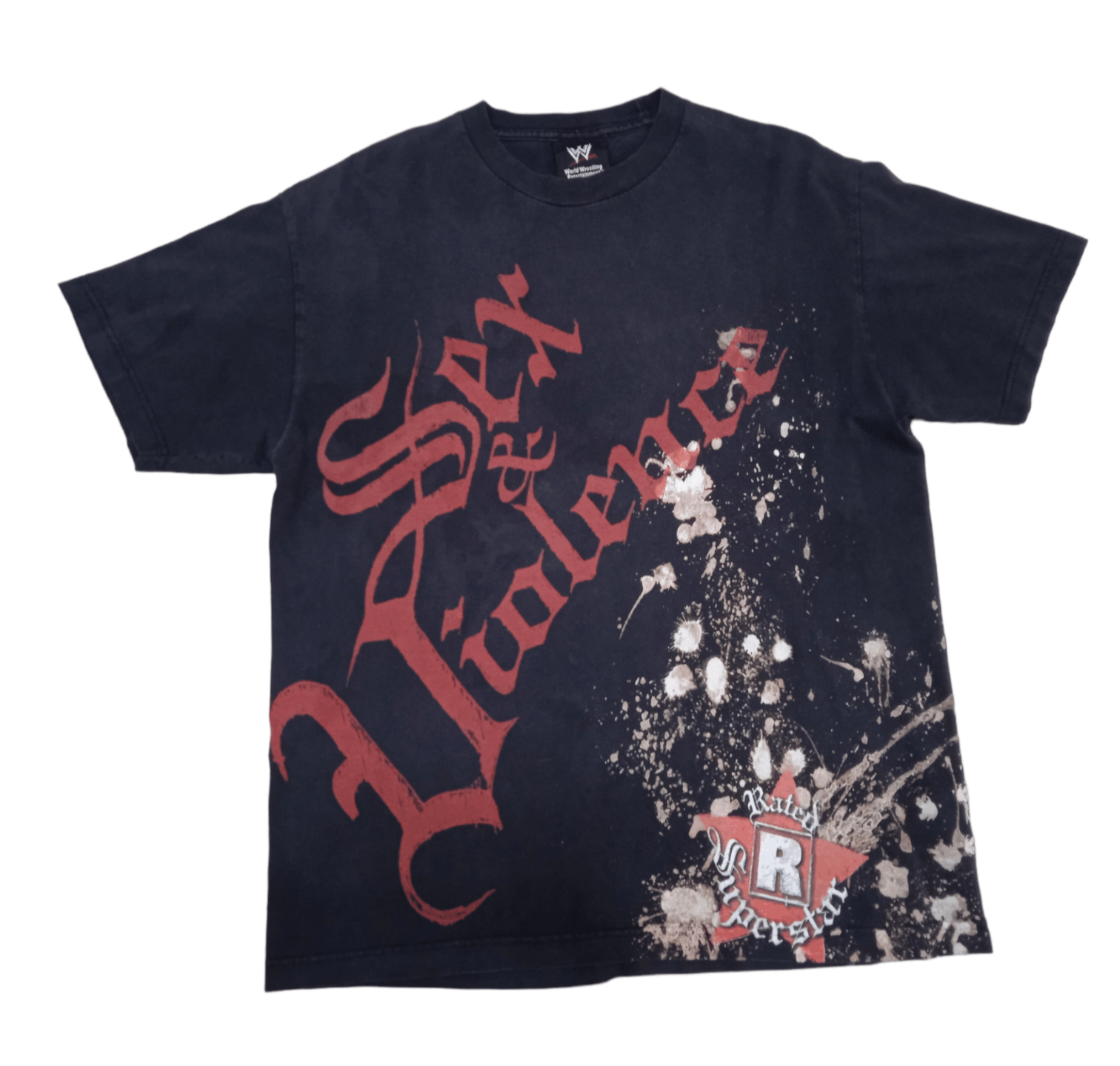 Sex and Violence Edge WWE WWF T-Shirt Vintage Size Large 海外 即決