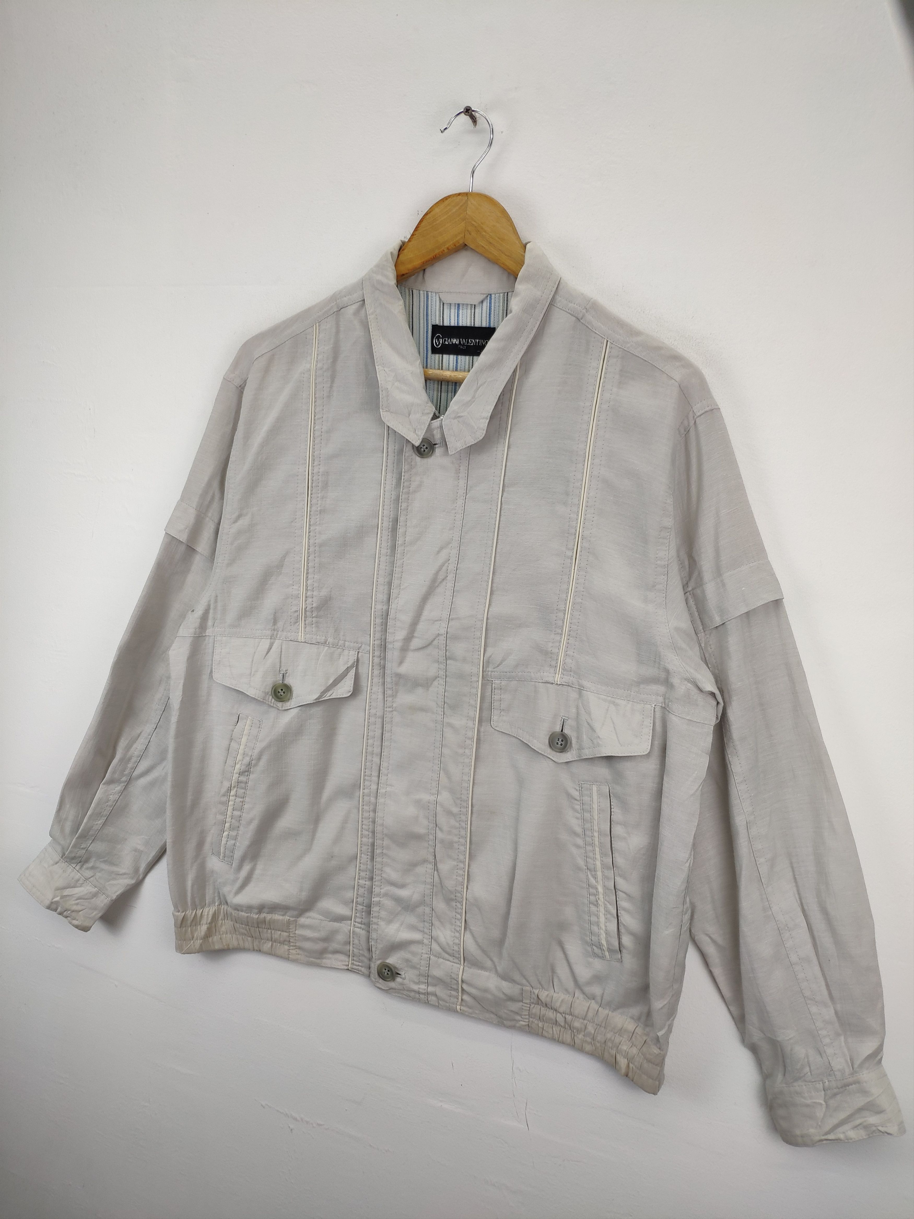 Vintage Vintage 1990s Gianni Valentino Worker Jacket Size US M / EU 48-50 / 2 - 5 Thumbnail