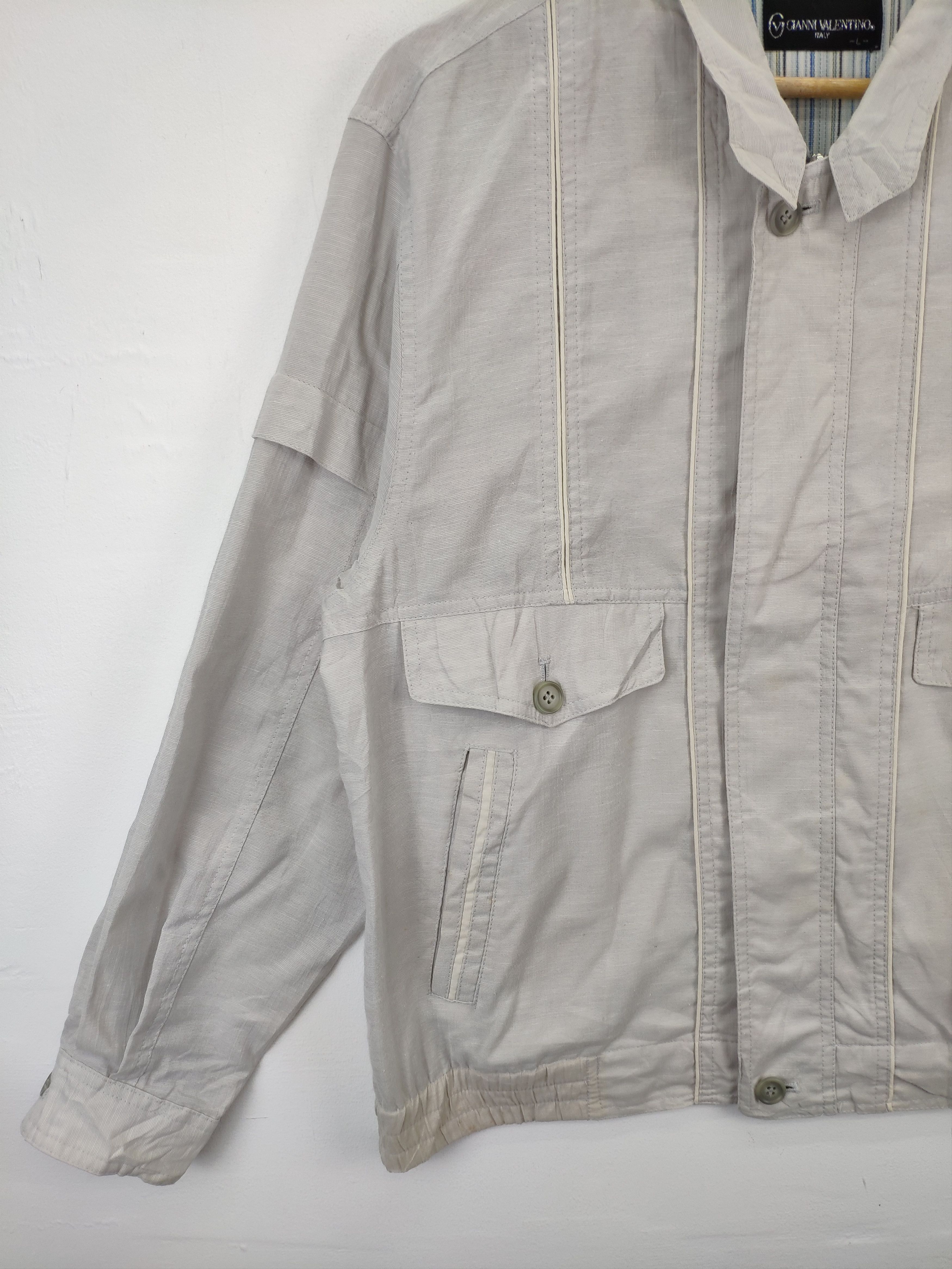Vintage Vintage 1990s Gianni Valentino Worker Jacket Size US M / EU 48-50 / 2 - 10 Thumbnail