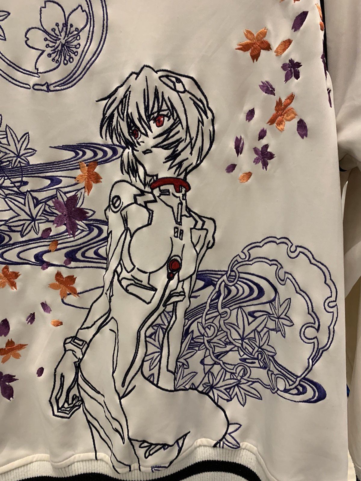 Vintage Sukajan Evangelion Rei Ayanami