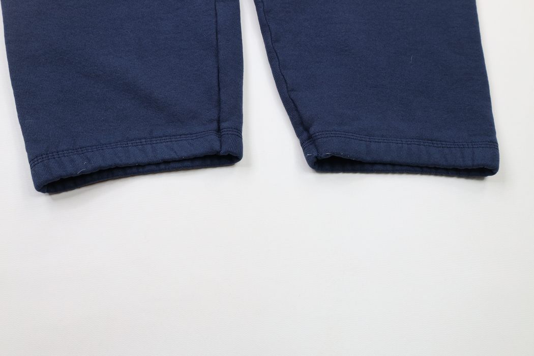 Vintage Vintage 90s Streetwear Faded Blank Sweatpants Navy Blue USA