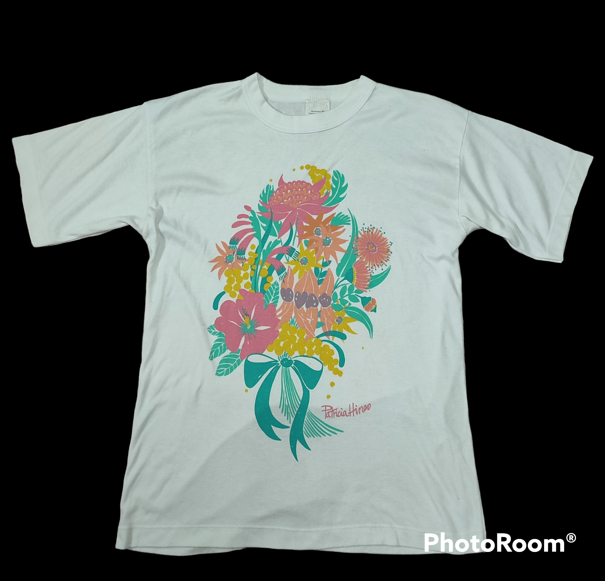 Vintage 💥90s Art Patricia Himes Single Stitch Tees Size US S / EU 44-46 / 1 - 1 Thumbnail
