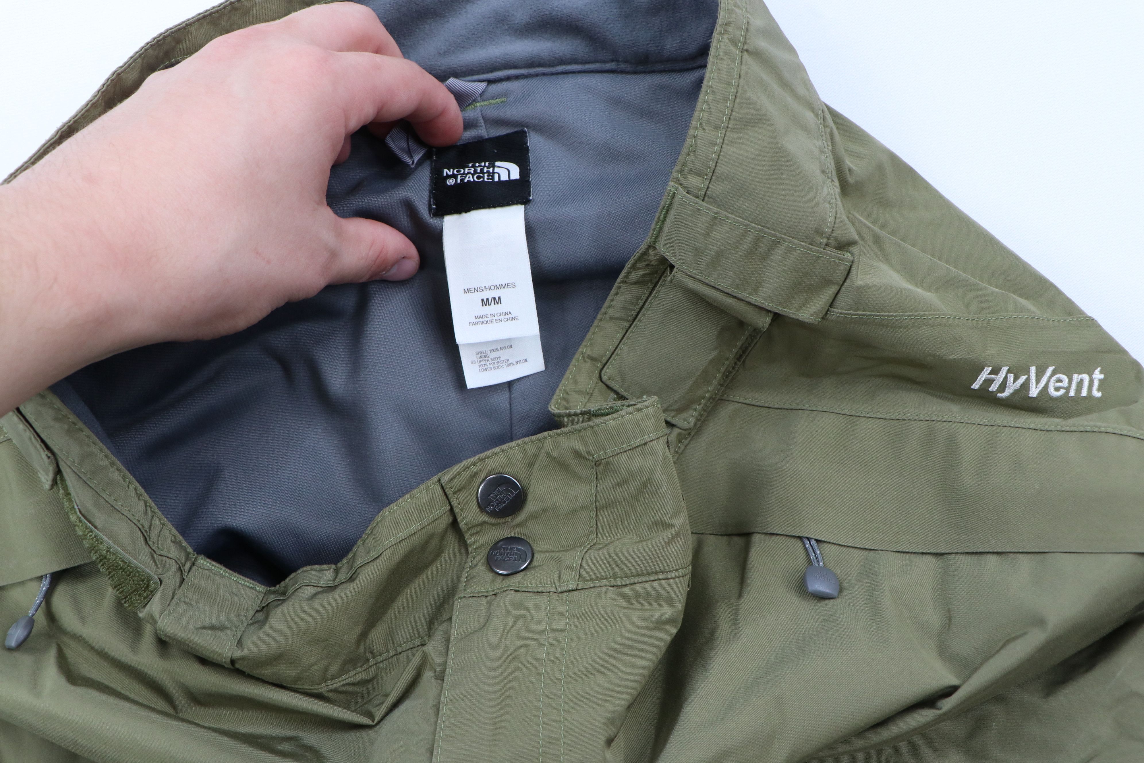 The North Face × Vintage Vintage The North Face HyVent Waterproof Snow Pants Green Size US 34 / EU 50 - 7 Thumbnail