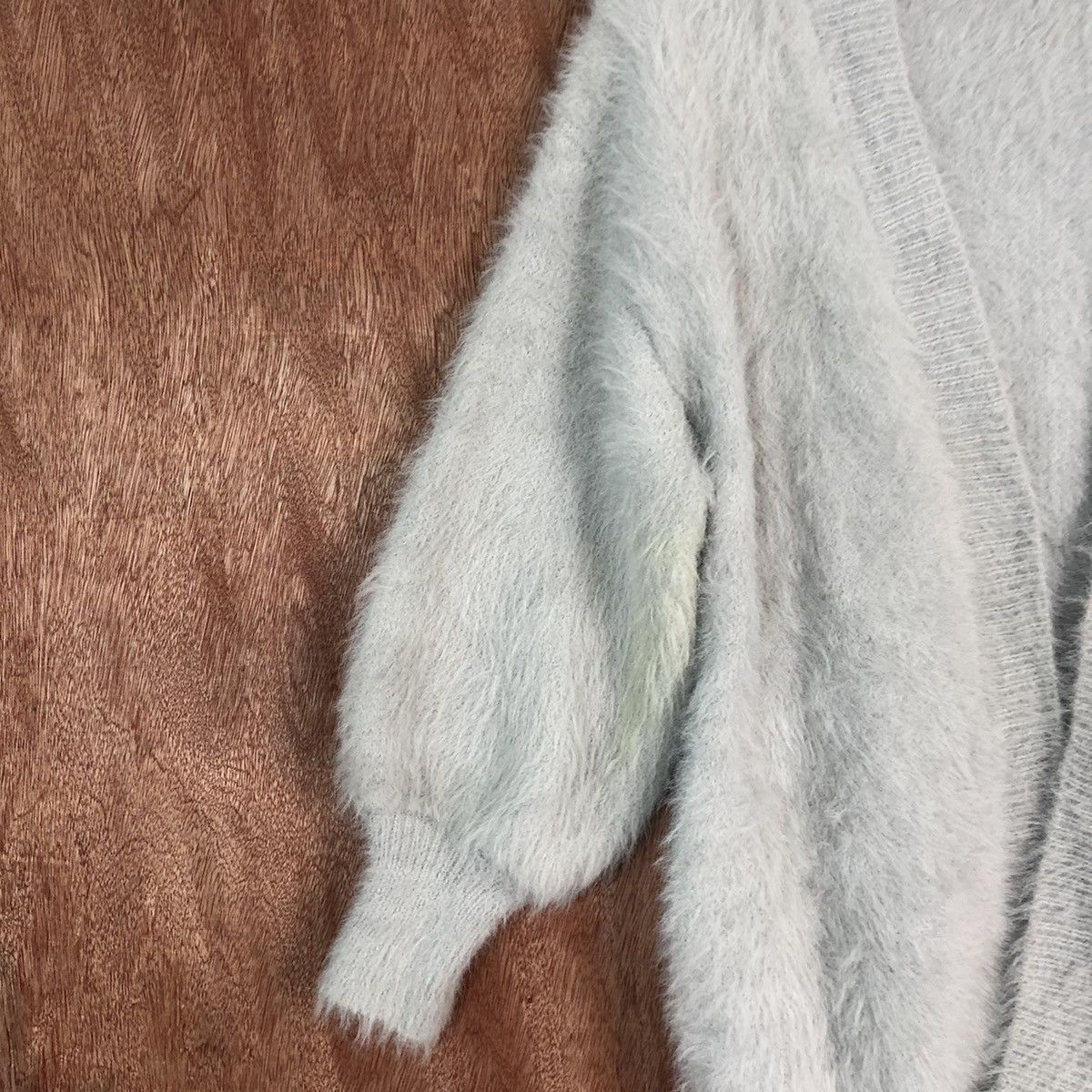 Homespun Knitwear DL Japan GU mohair Shag Shaggy Cardigan #c334 Size US S / EU 44-46 / 1 - 7 Thumbnail