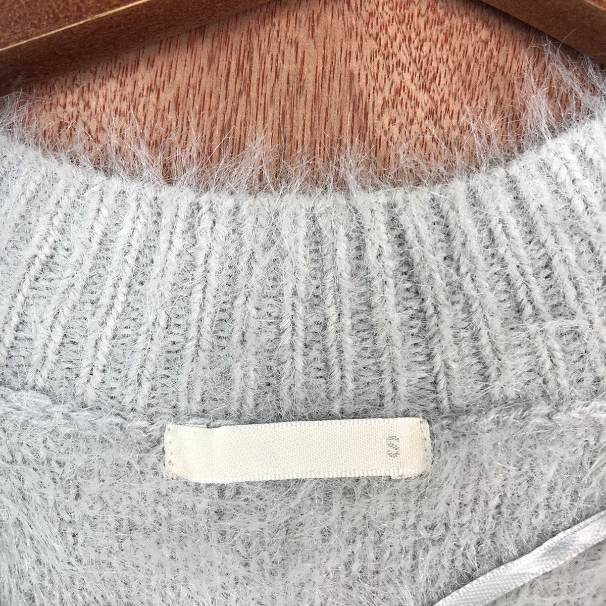 Homespun Knitwear DL Japan GU mohair Shag Shaggy Cardigan #c334 Size US S / EU 44-46 / 1 - 9 Thumbnail