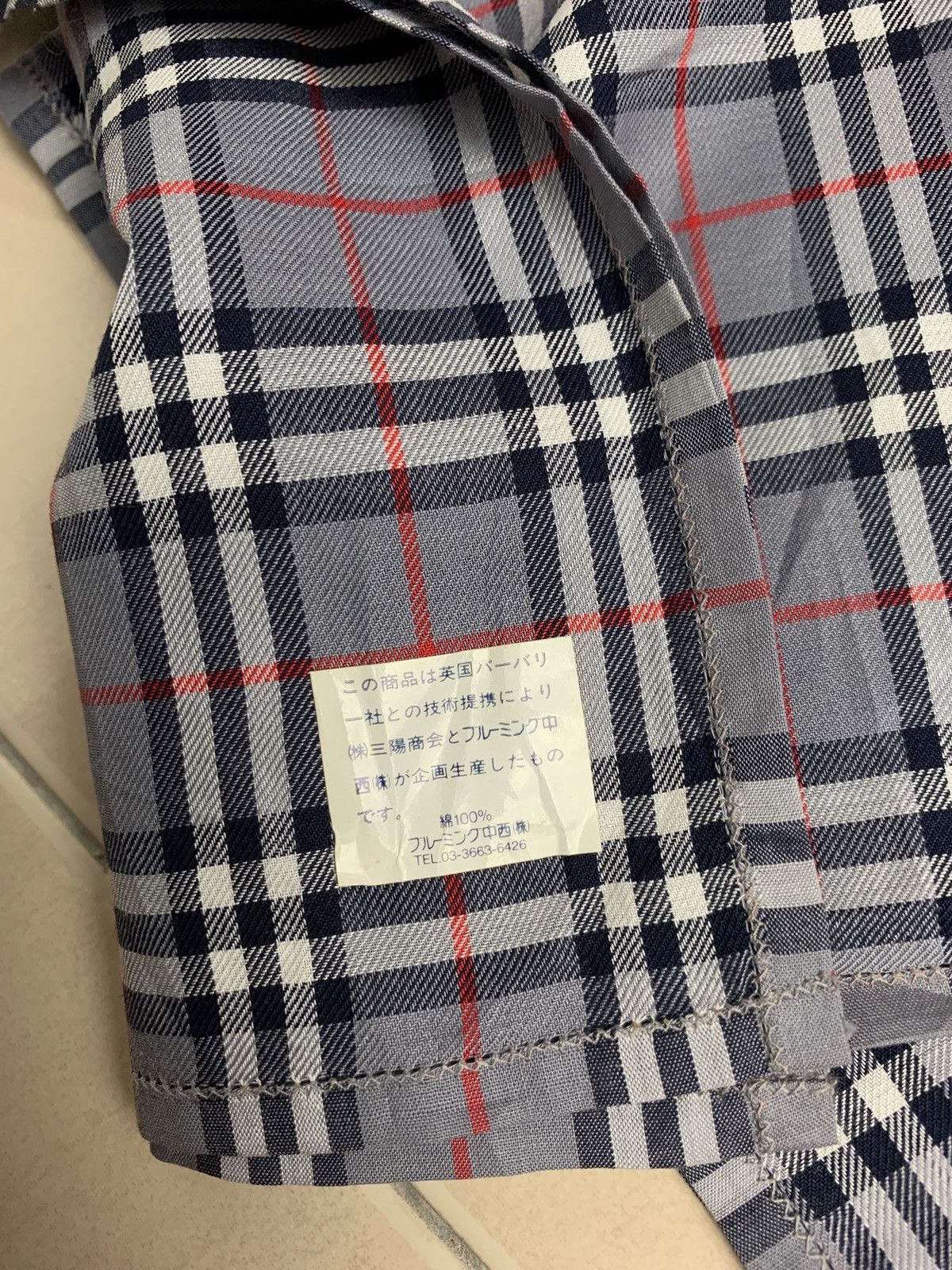 Burberry Buberrys Handkerchief Pocketsquares Size ONE SIZE - 8 Thumbnail