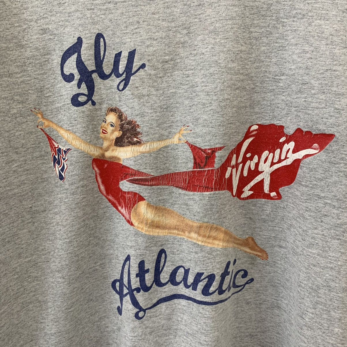 Vintage VTG 90’s VIRGIN AIRLINES TEE Size US L / EU 52-54 / 3 - 2 Thumbnail