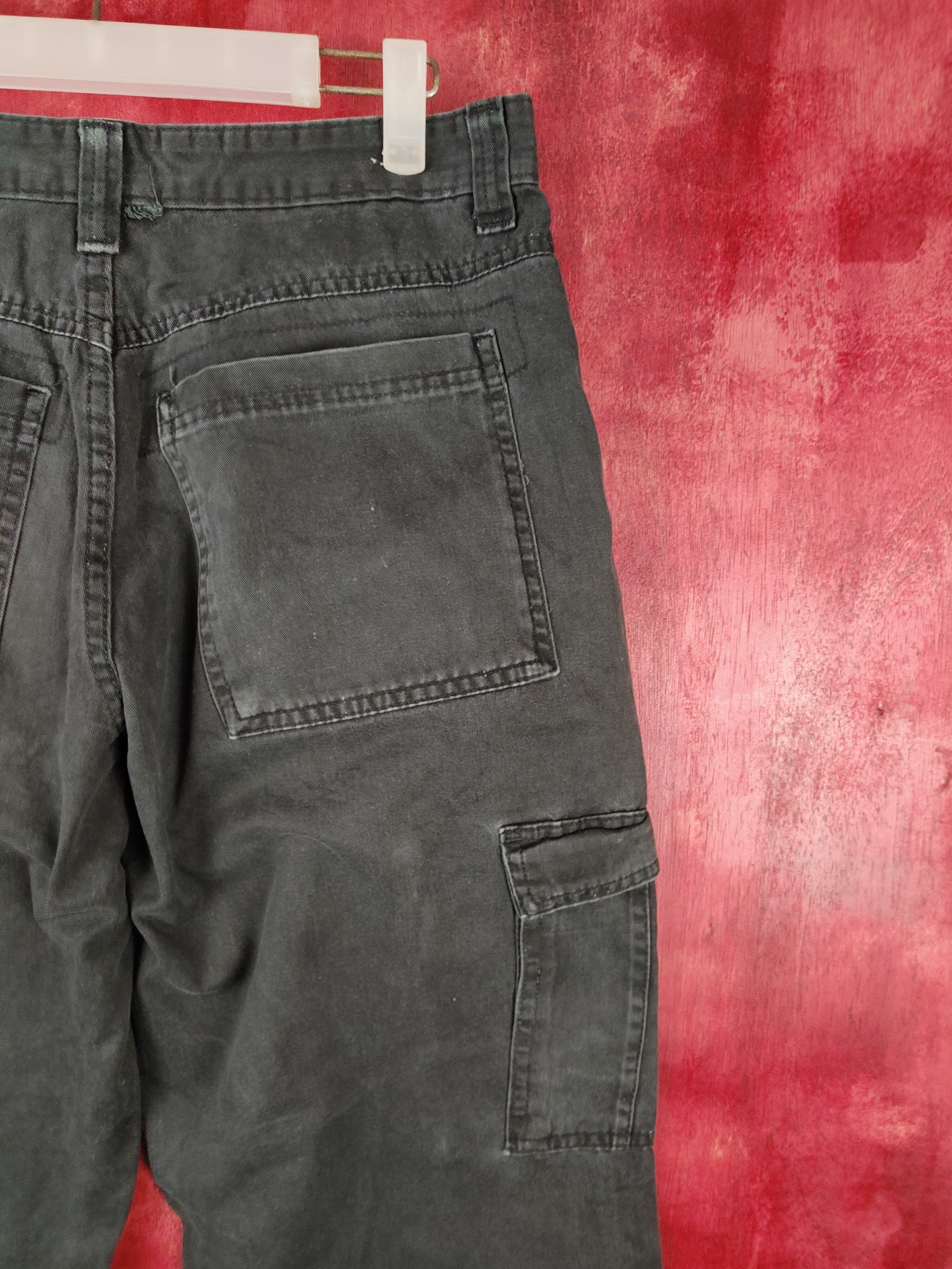 Japanese Brand × Wrangler DL Wrangler Black Multi Pocket Tactical Cargo Pants #S529 Size US 32 / EU 48 - 10 Thumbnail