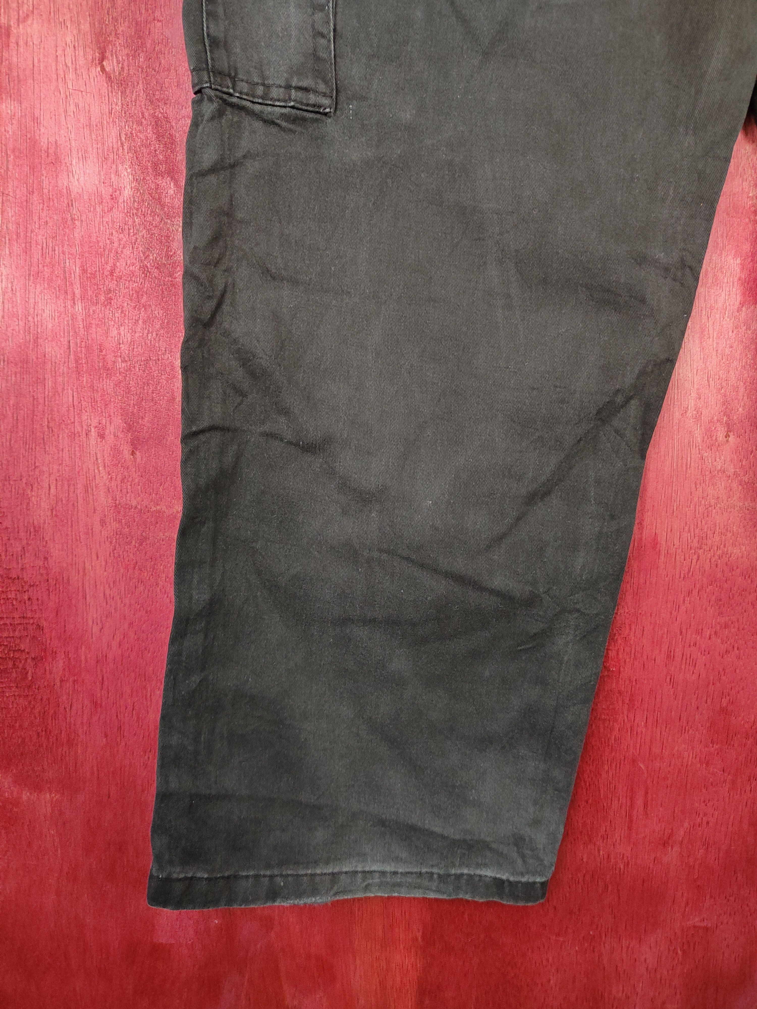 Japanese Brand × Wrangler DL Wrangler Black Multi Pocket Tactical Cargo Pants #S529 Size US 32 / EU 48 - 9 Thumbnail