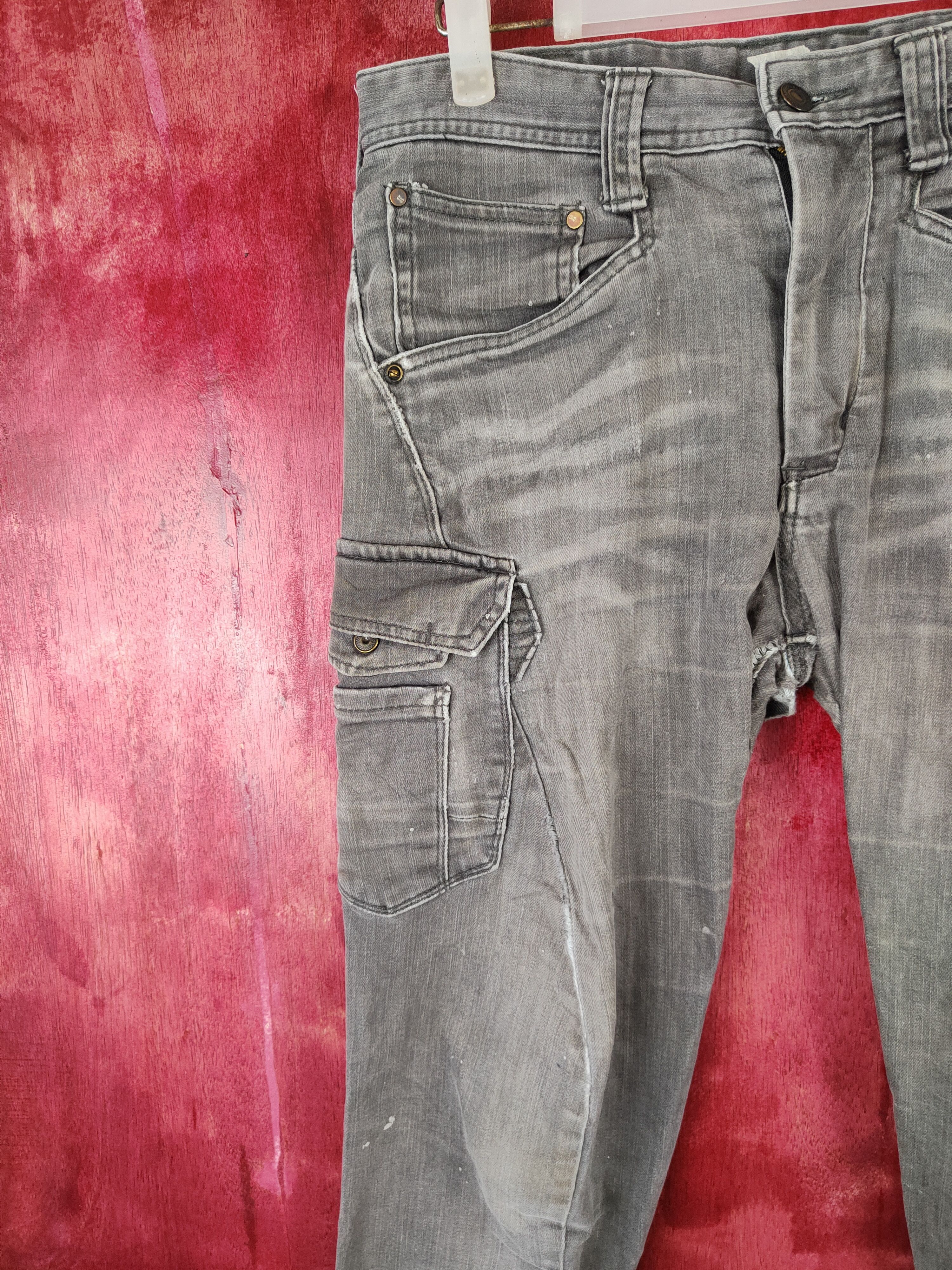 Japanese Brand × Vintage Evenriver Black Faded Denim Pants #S528 Size US 30 / EU 46 - 3 Thumbnail