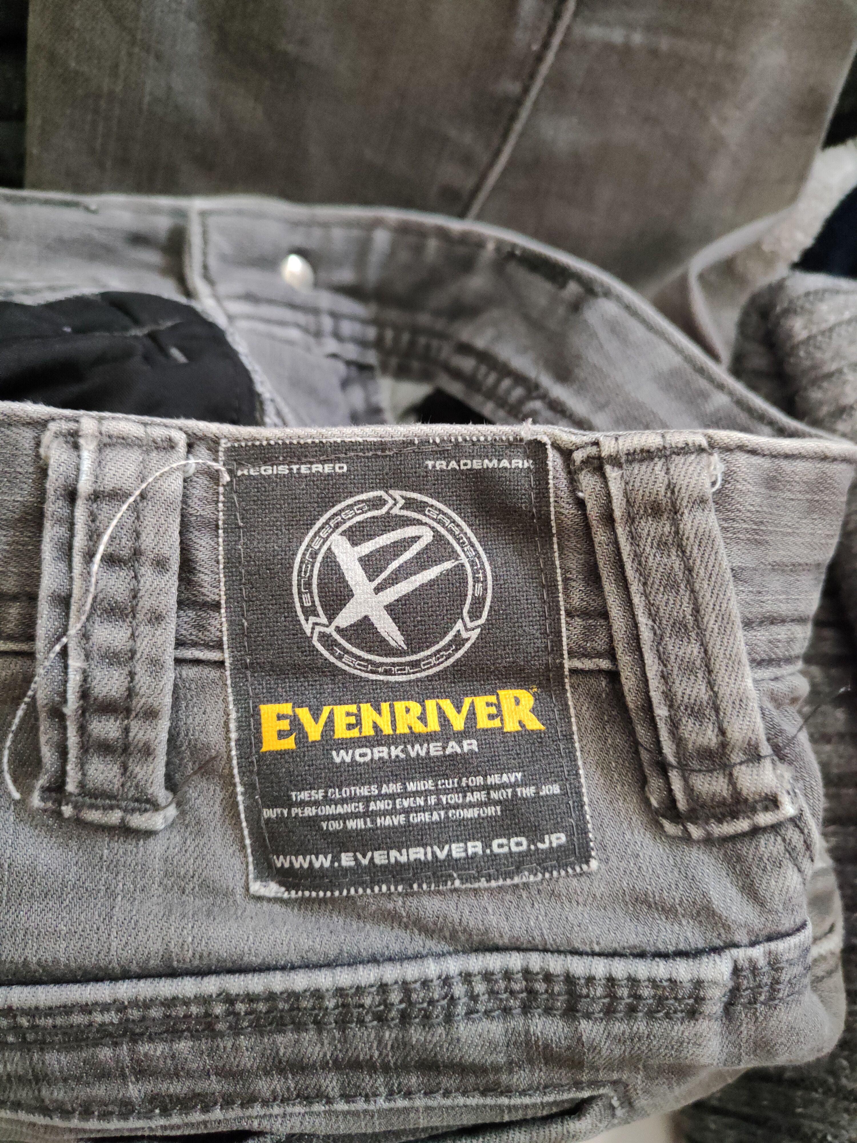 Japanese Brand × Vintage Evenriver Black Faded Denim Pants #S528 Size US 30 / EU 46 - 14 Thumbnail