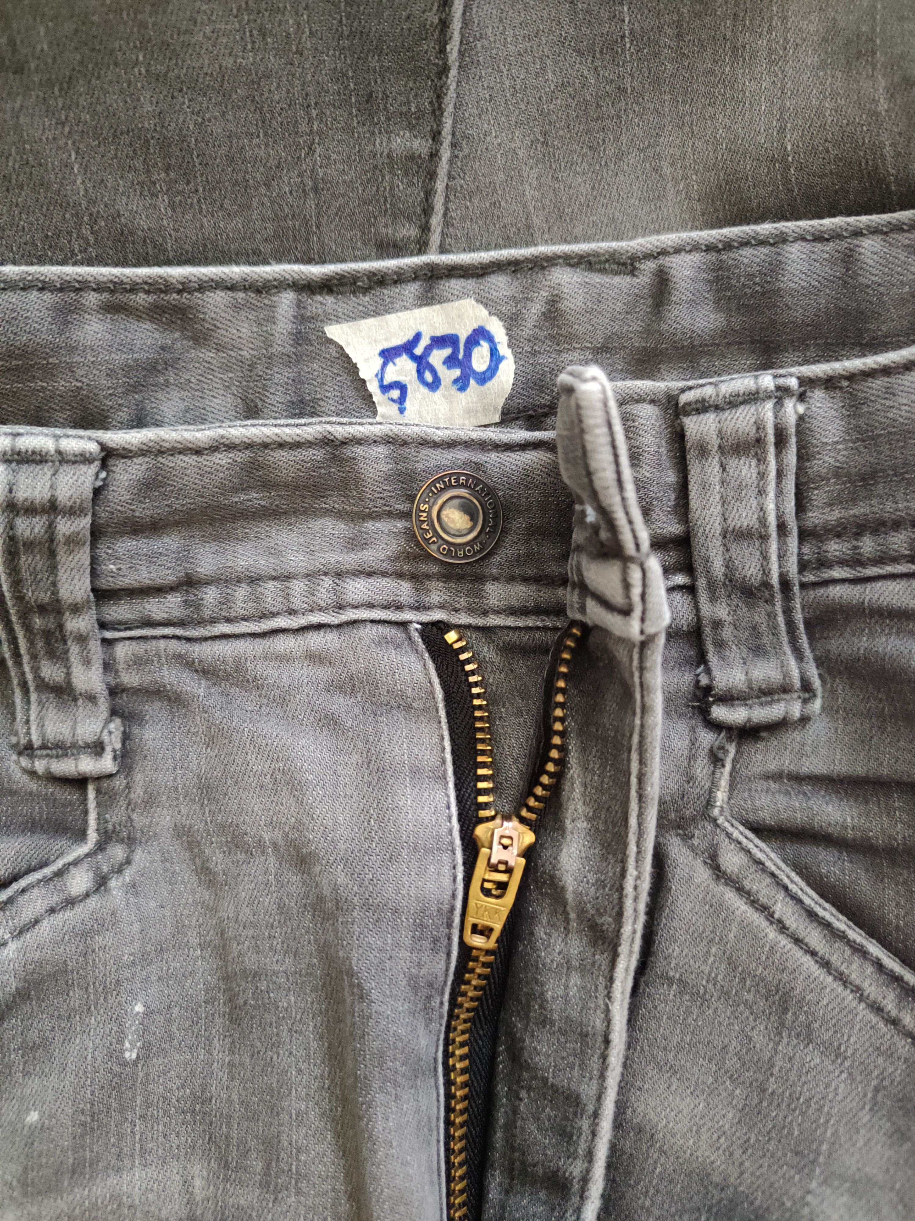 Japanese Brand × Vintage Evenriver Black Faded Denim Pants #S528 Size US 30 / EU 46 - 13 Thumbnail