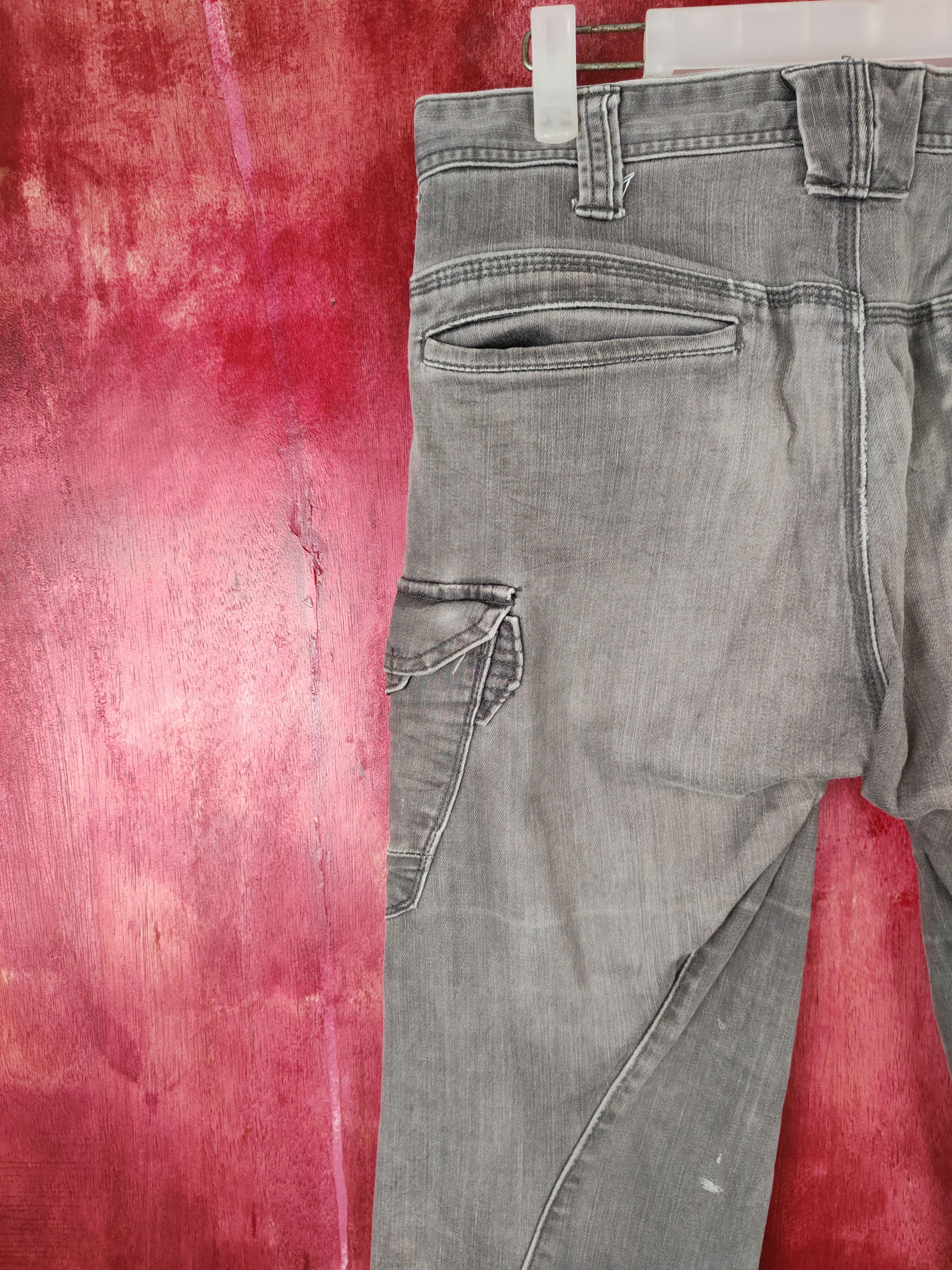 Japanese Brand × Vintage Evenriver Black Faded Denim Pants #S528 Size US 30 / EU 46 - 9 Thumbnail