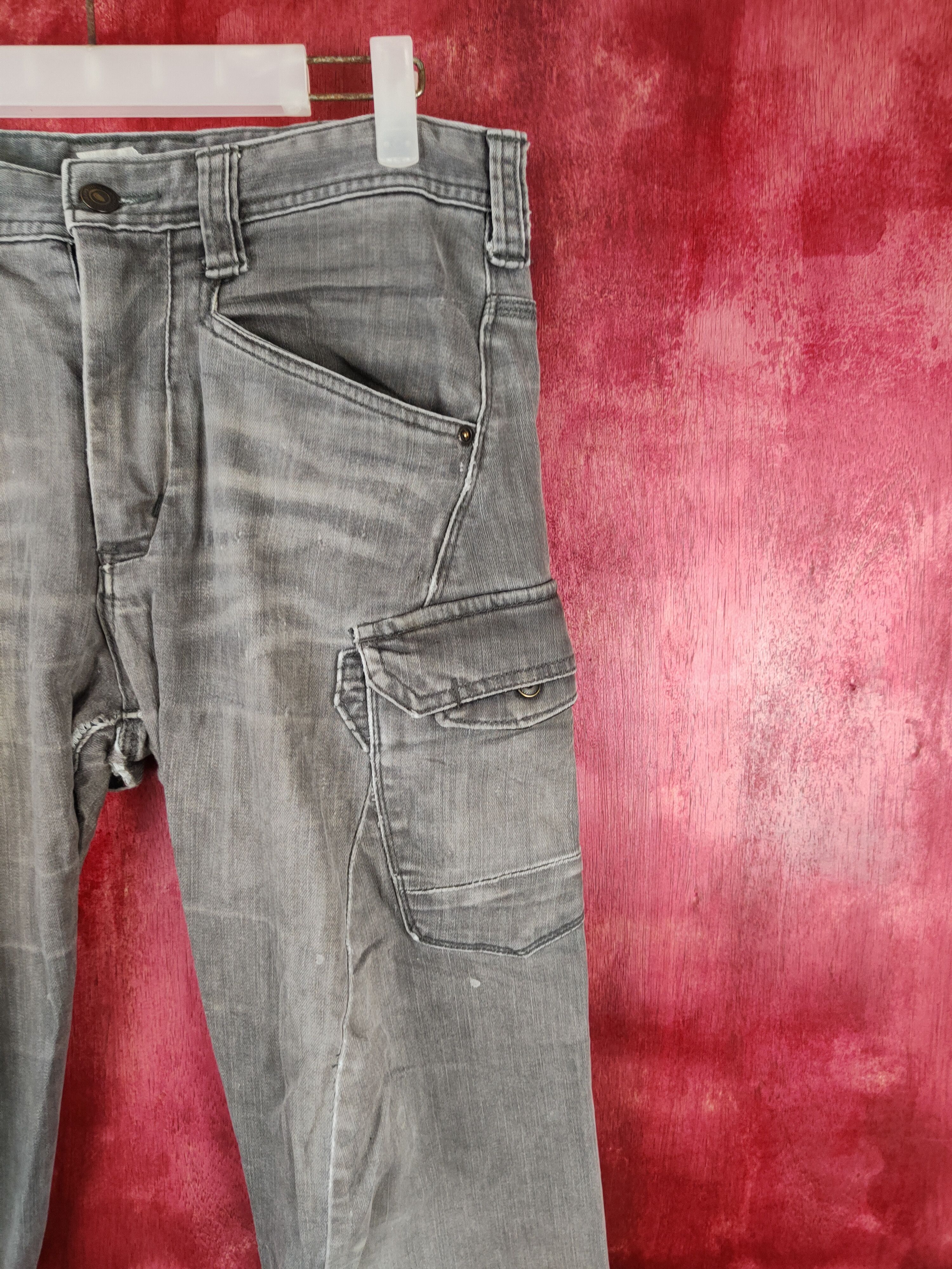 Japanese Brand × Vintage Evenriver Black Faded Denim Pants #S528 Size US 30 / EU 46 - 5 Thumbnail