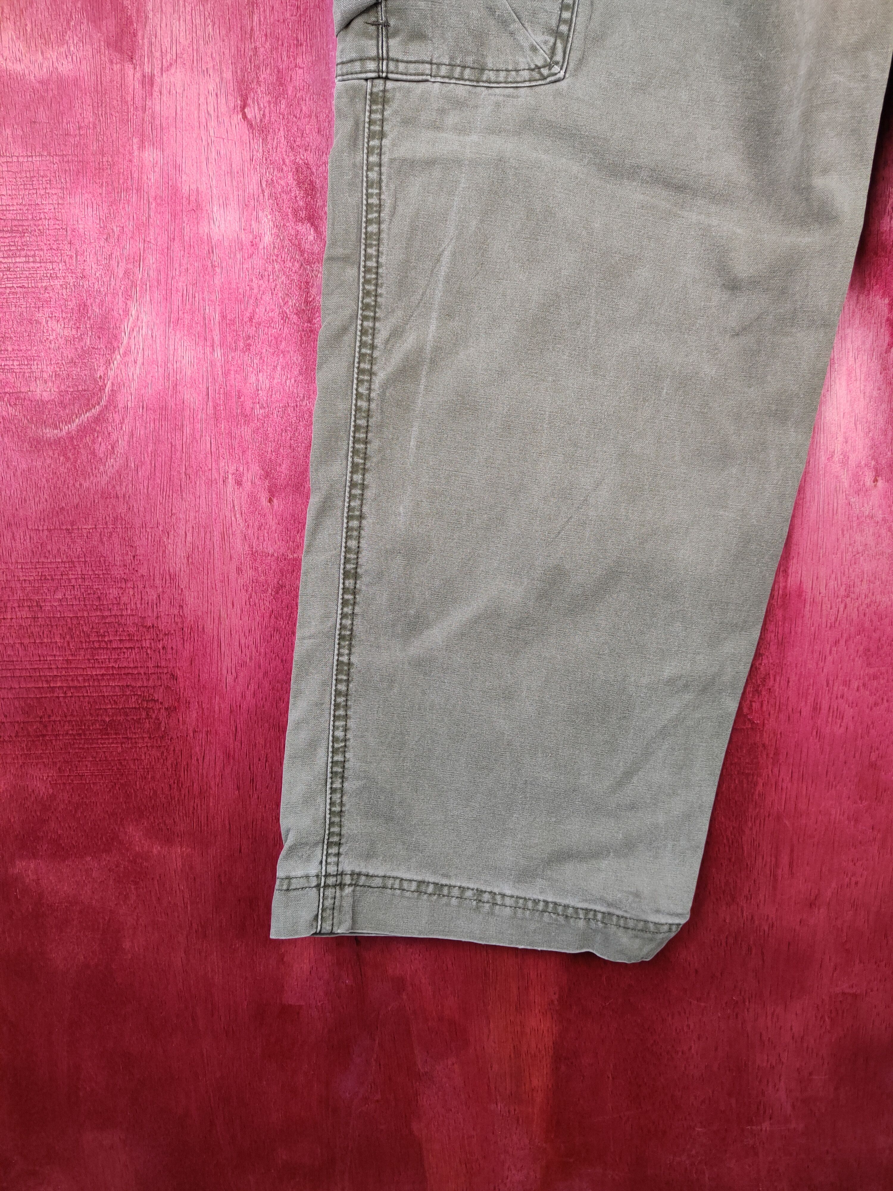 Japanese Brand × Vintage Old Navy Green Faded Multi Pocket Tactical Cargo Pants #S531 Size US 30 / EU 46 - 9 Thumbnail