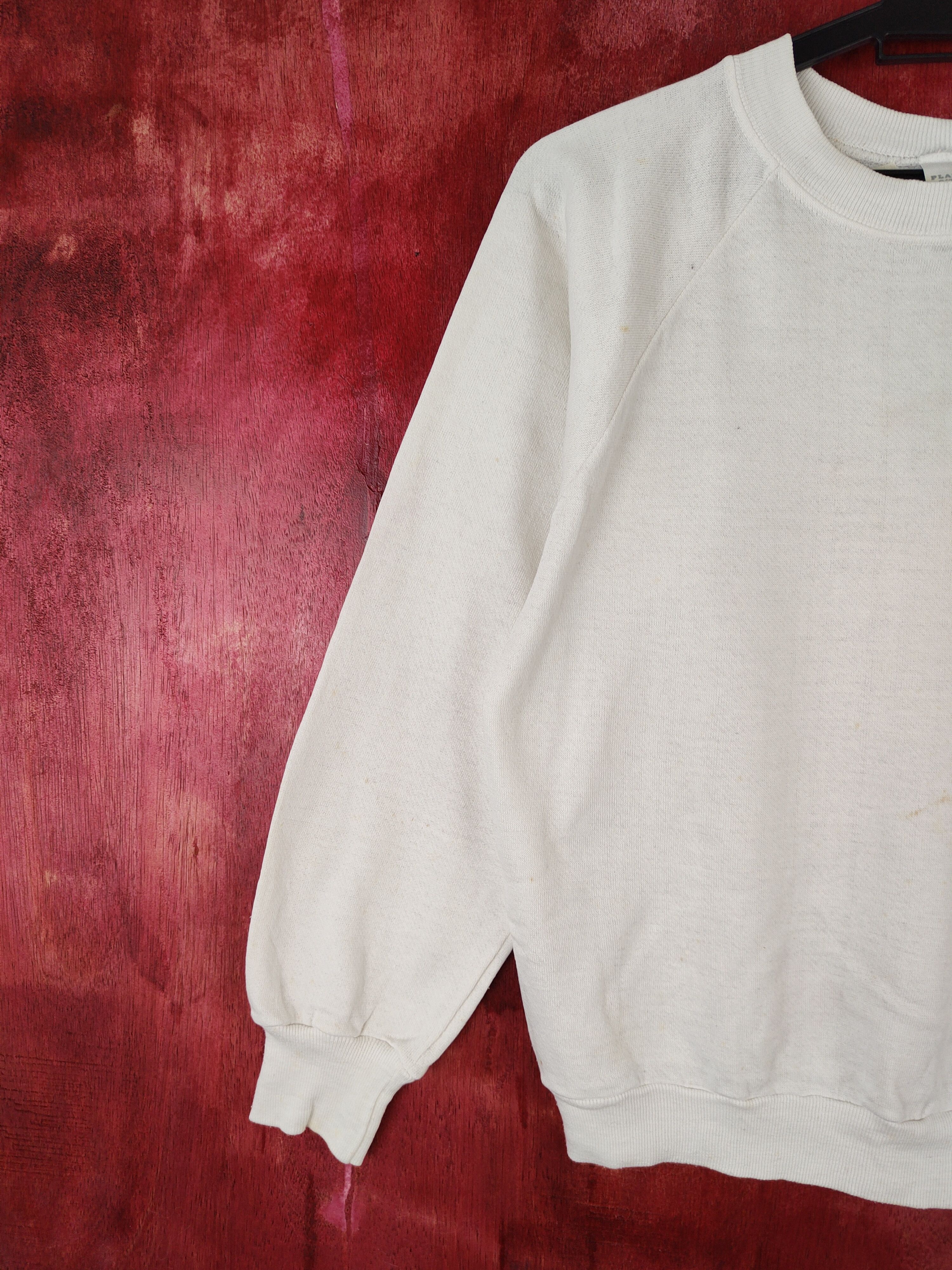 Japanese Brand × Playboy × Vintage Playboy vintage White Sweatshirt #5774 Size S / US 4 / IT 40 - 3 Thumbnail