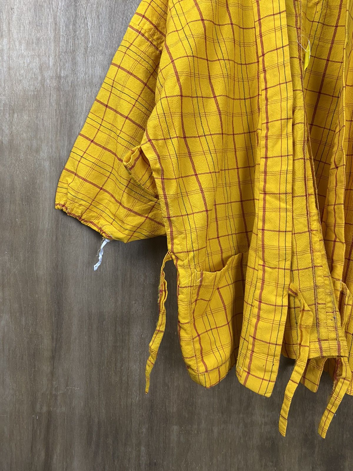 Japanese Brand DL Japan vintage Kimono Yellow #3629 Size US L / EU 52-54 / 3 - 5 Thumbnail
