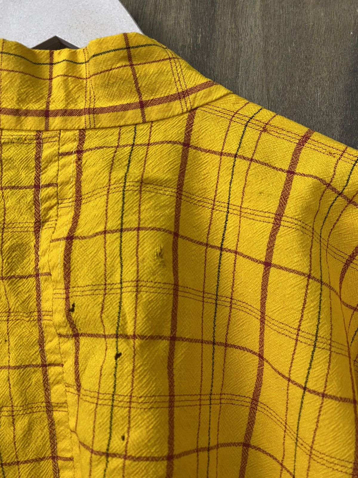 Japanese Brand DL Japan vintage Kimono Yellow #3629 Size US L / EU 52-54 / 3 - 16 Thumbnail