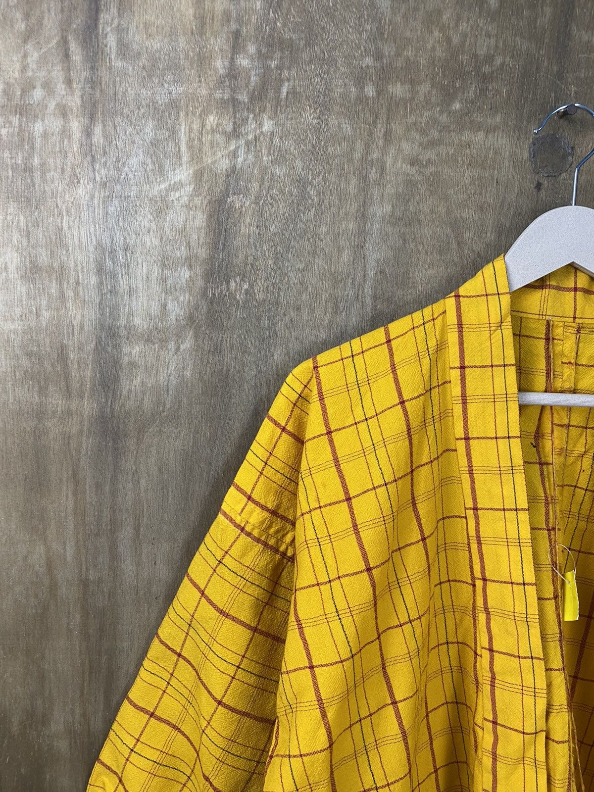 Japanese Brand DL Japan vintage Kimono Yellow #3629 Size US L / EU 52-54 / 3 - 3 Thumbnail