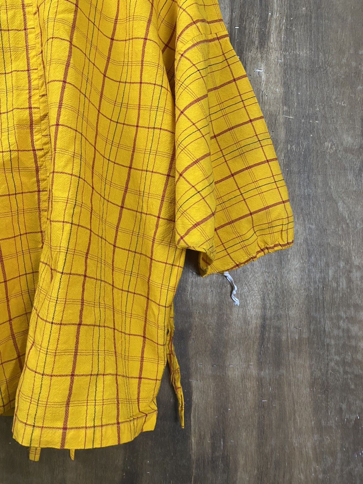 Japanese Brand DL Japan vintage Kimono Yellow #3629 Size US L / EU 52-54 / 3 - 15 Thumbnail