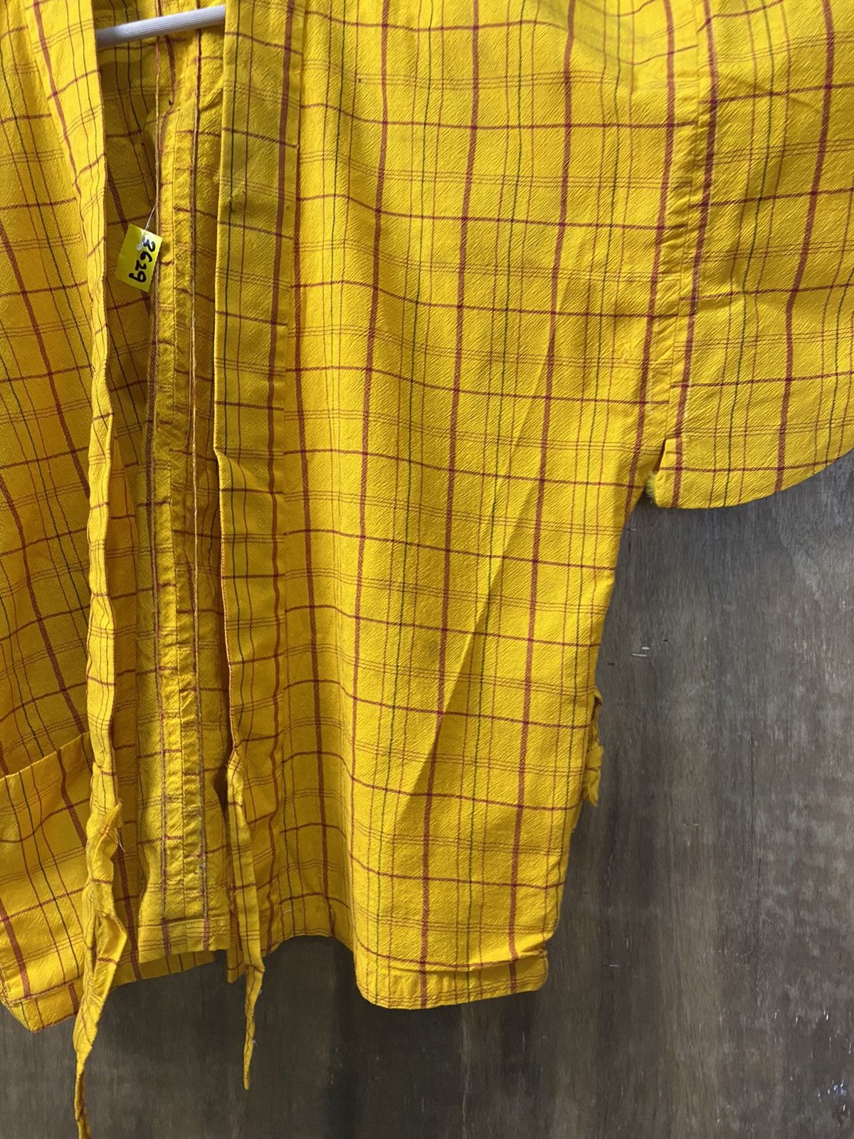 Japanese Brand DL Japan vintage Kimono Yellow #3629 Size US L / EU 52-54 / 3 - 9 Thumbnail