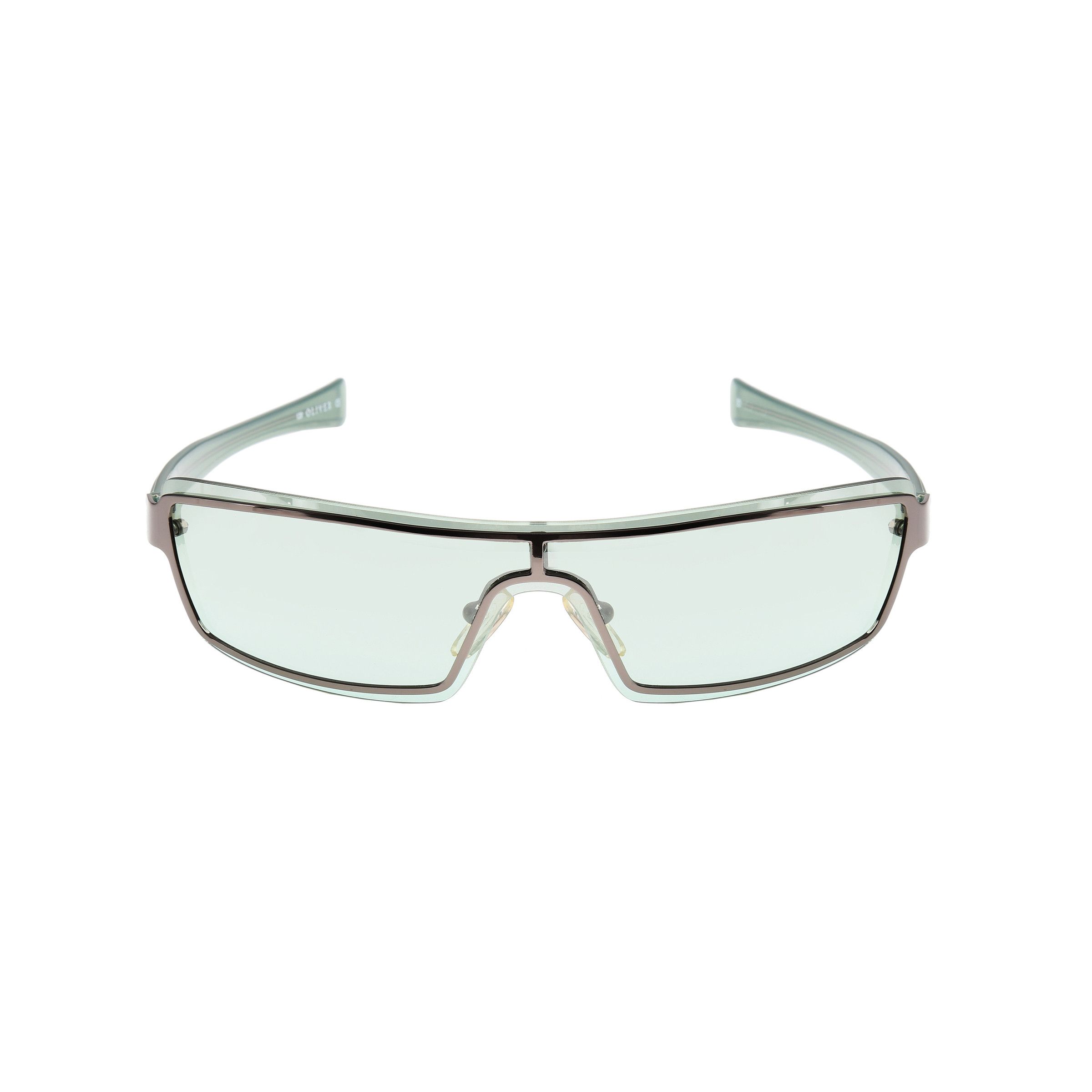 Valentino Oliver by Valentino 90's Mint Rectangular Frame Sunglasses Size ONE SIZE - 2 Thumbnail
